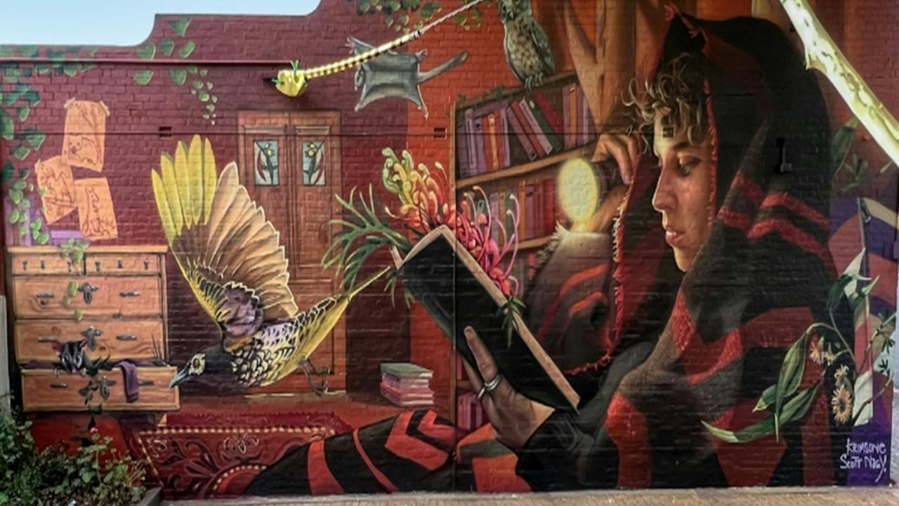 'Bedtime Story,' Queen Street Mural
