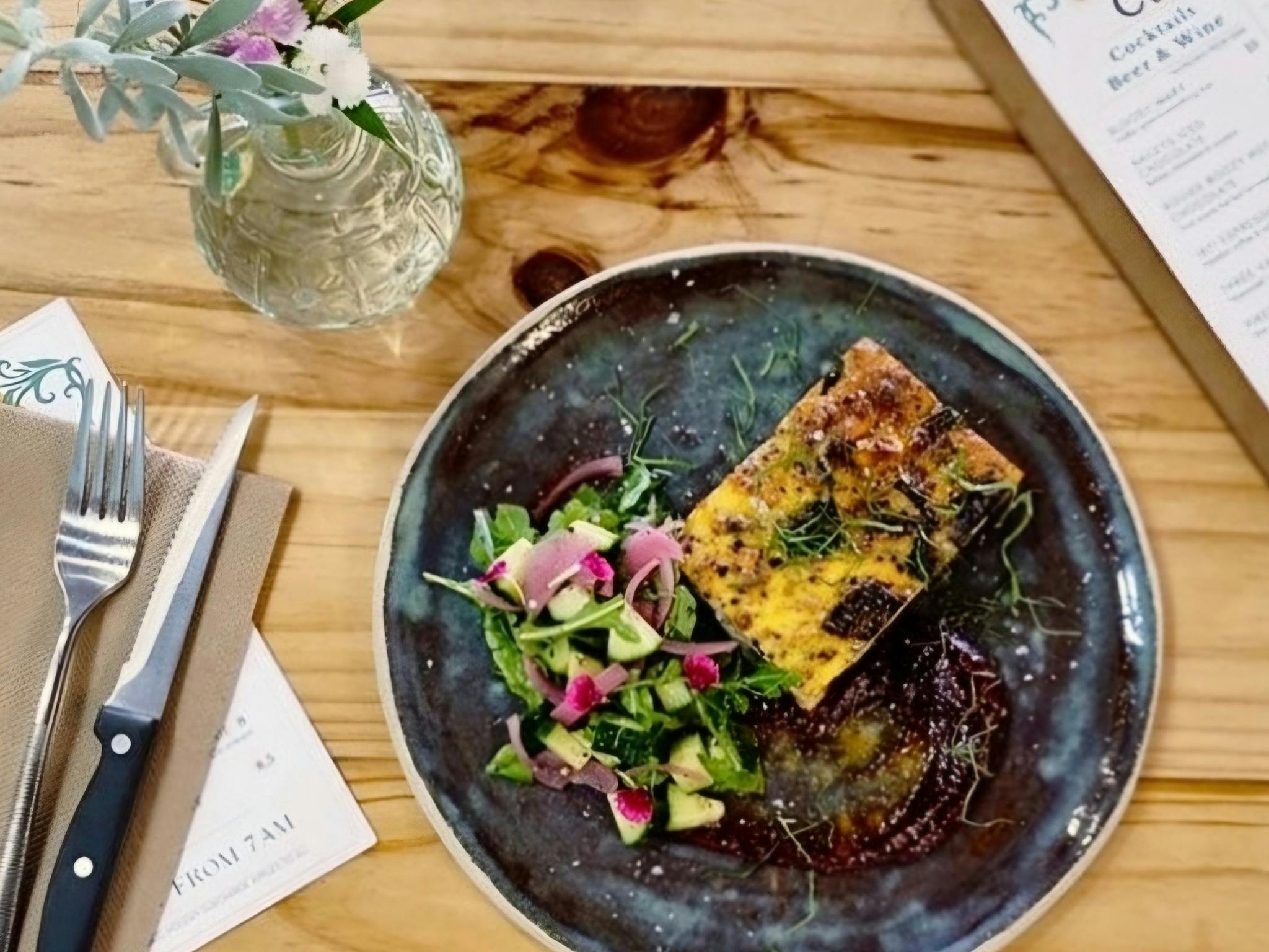 Zucchini slice