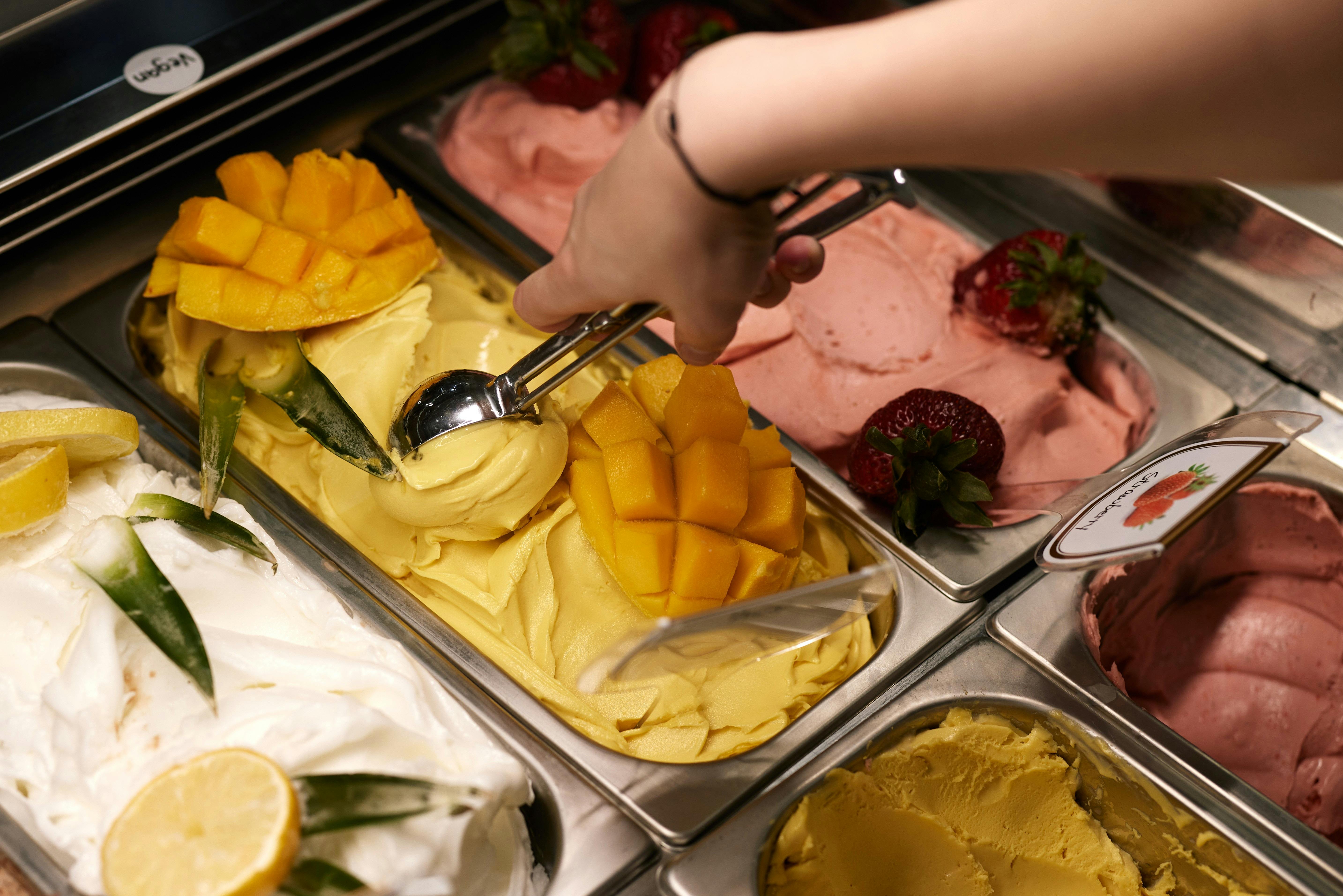 Farm-made icecream