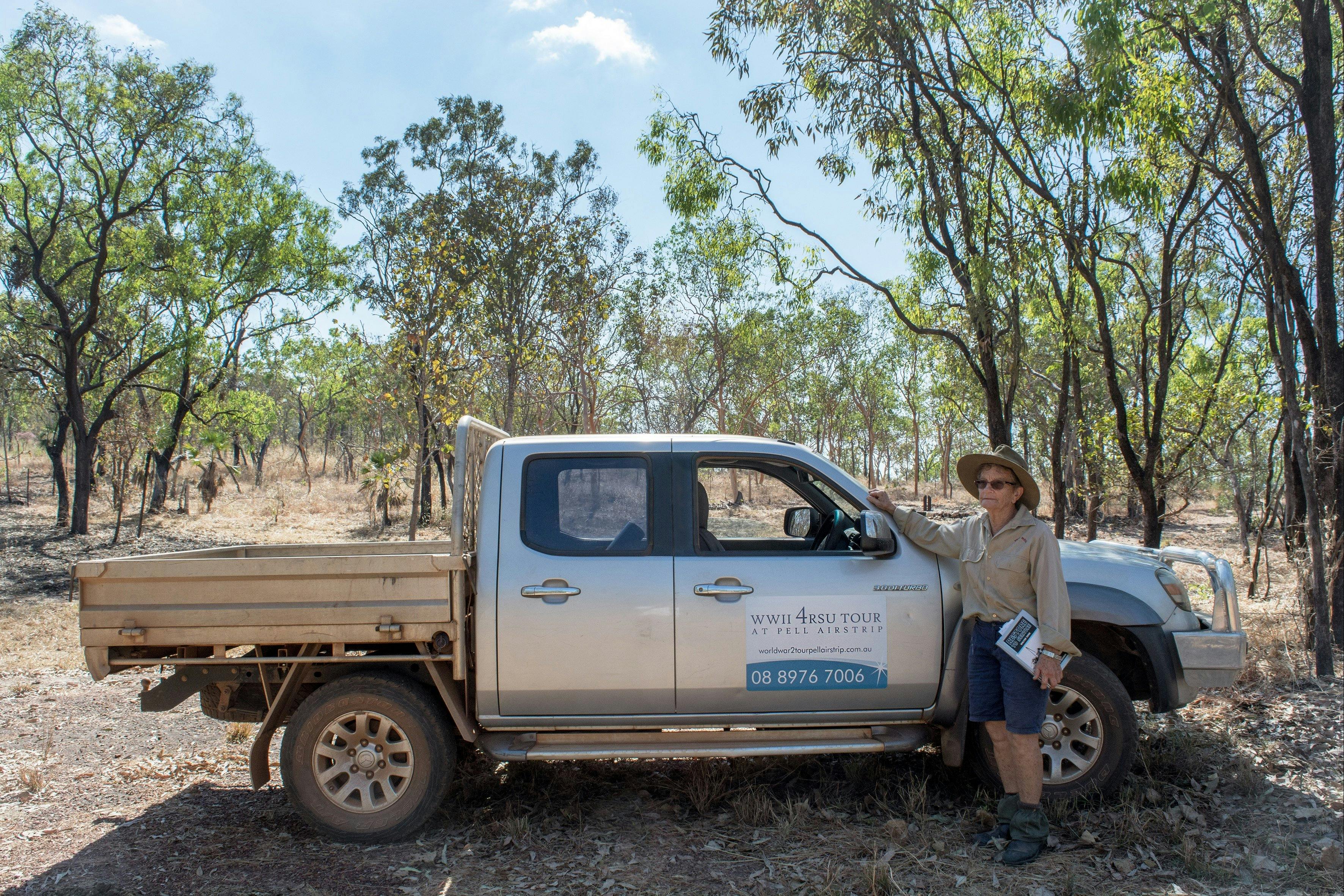 World War II Tour at Pell Airstrip