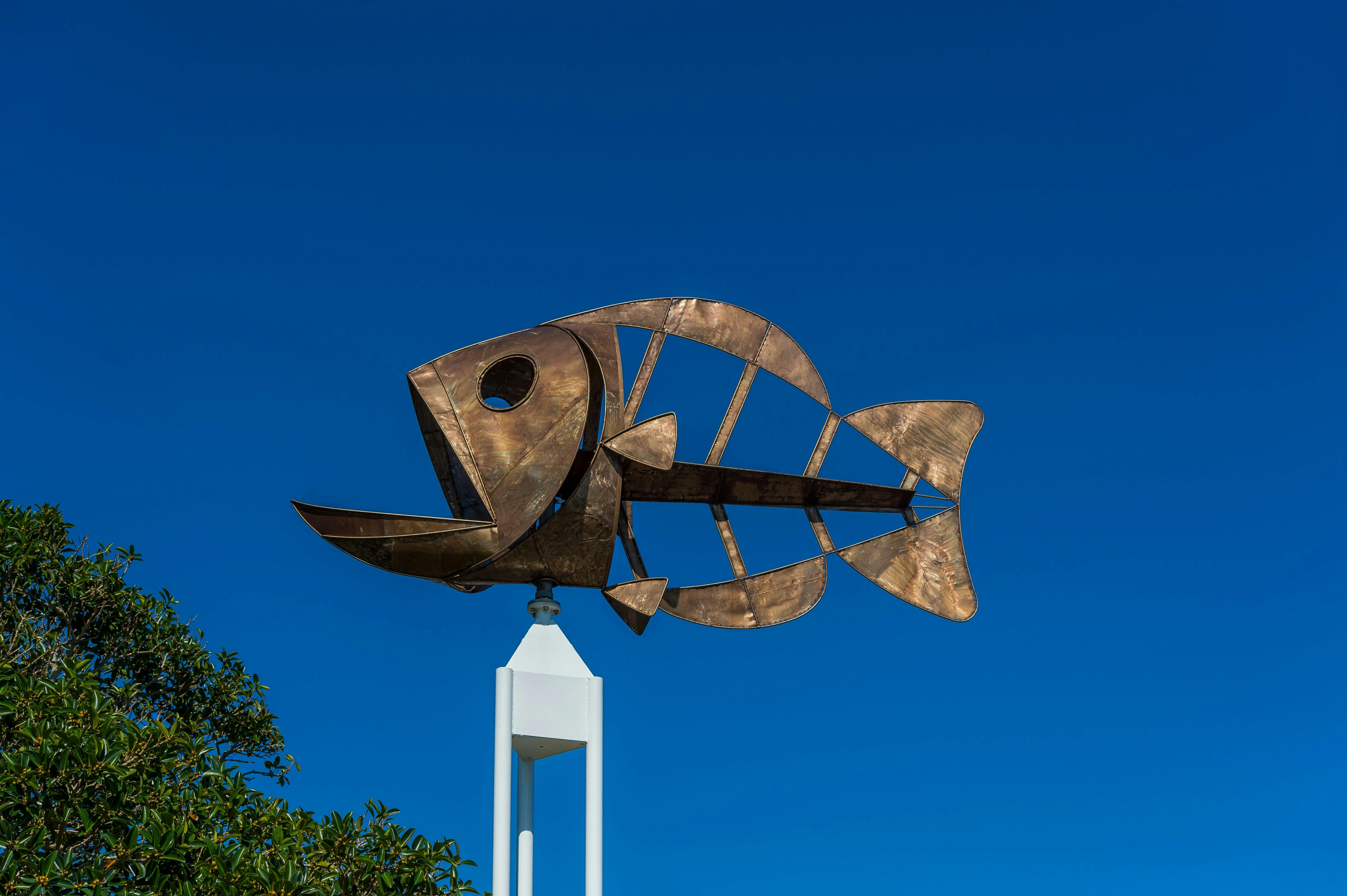 fish sculpture