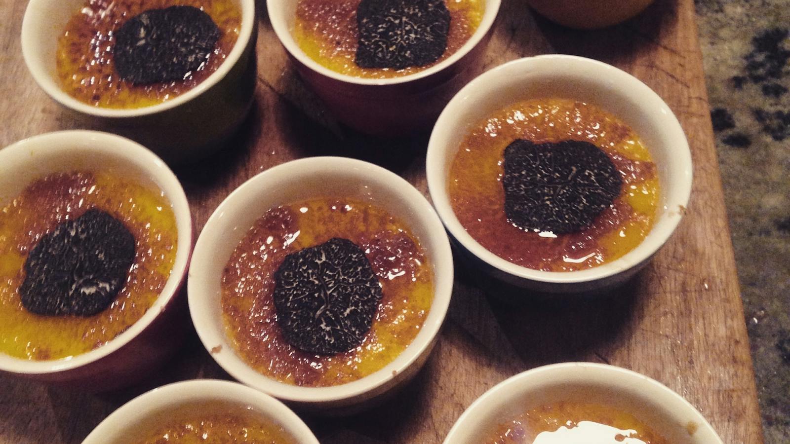 Truffle Creme Brulee