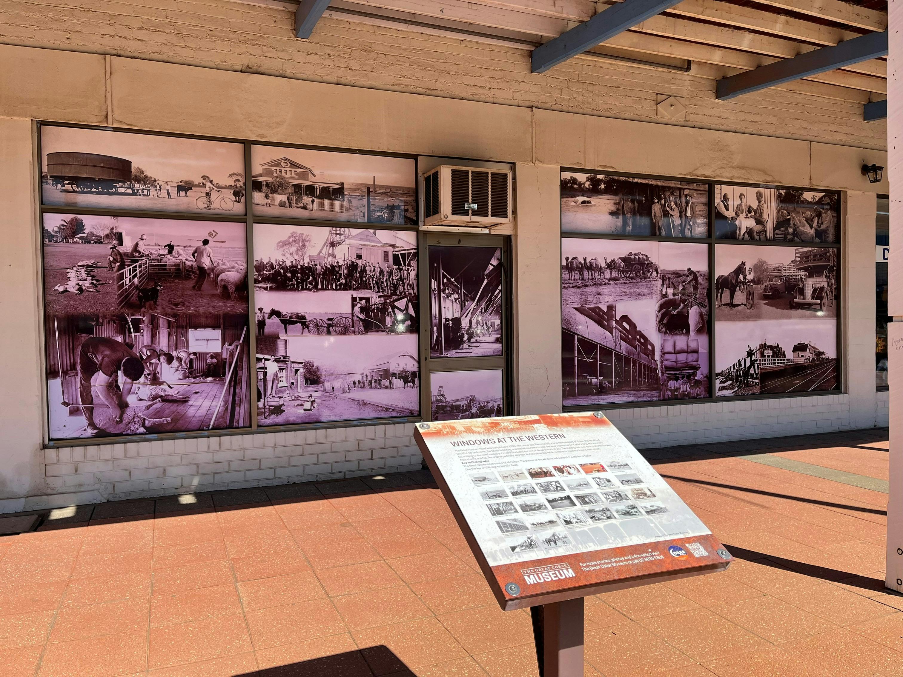 The Great Western windows