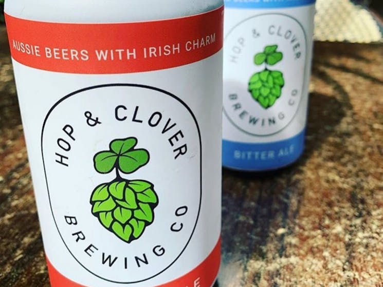 Hop & Clover Brewing Co Beer Cans