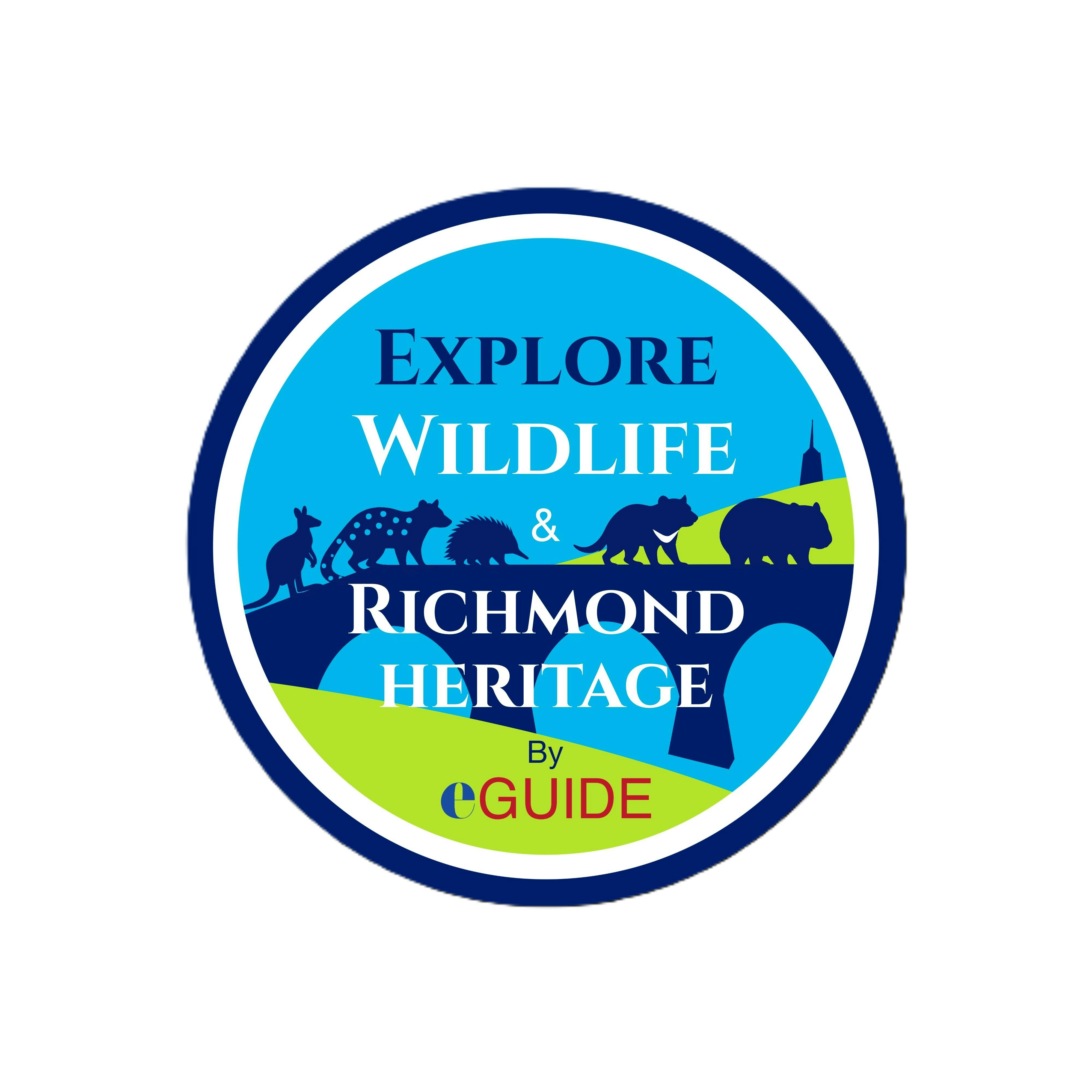 Eguide Logo for Wildlife Richmond and Heritage tour