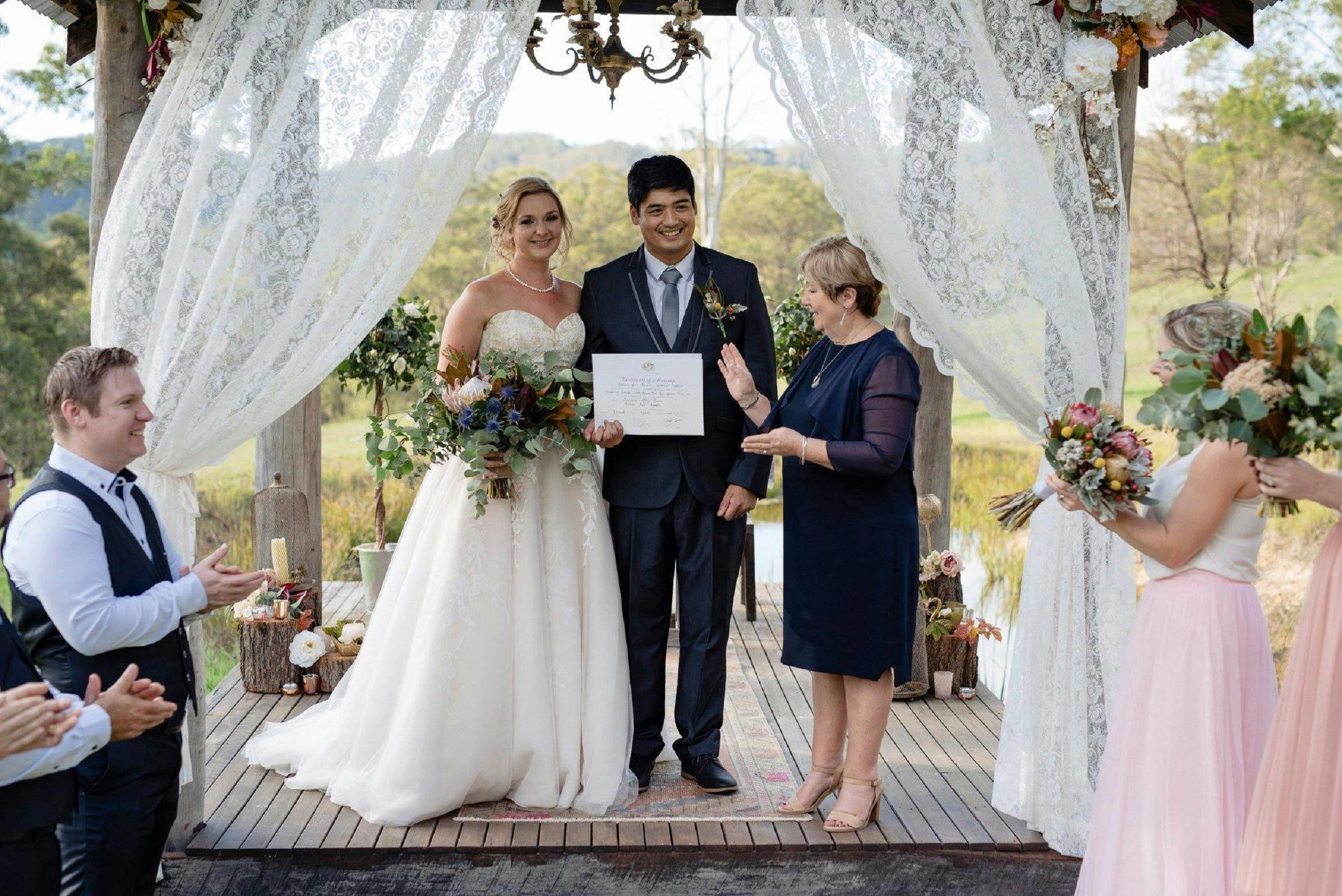 Hunter Valley Wedding Celebrant - Kathy Pynsent
