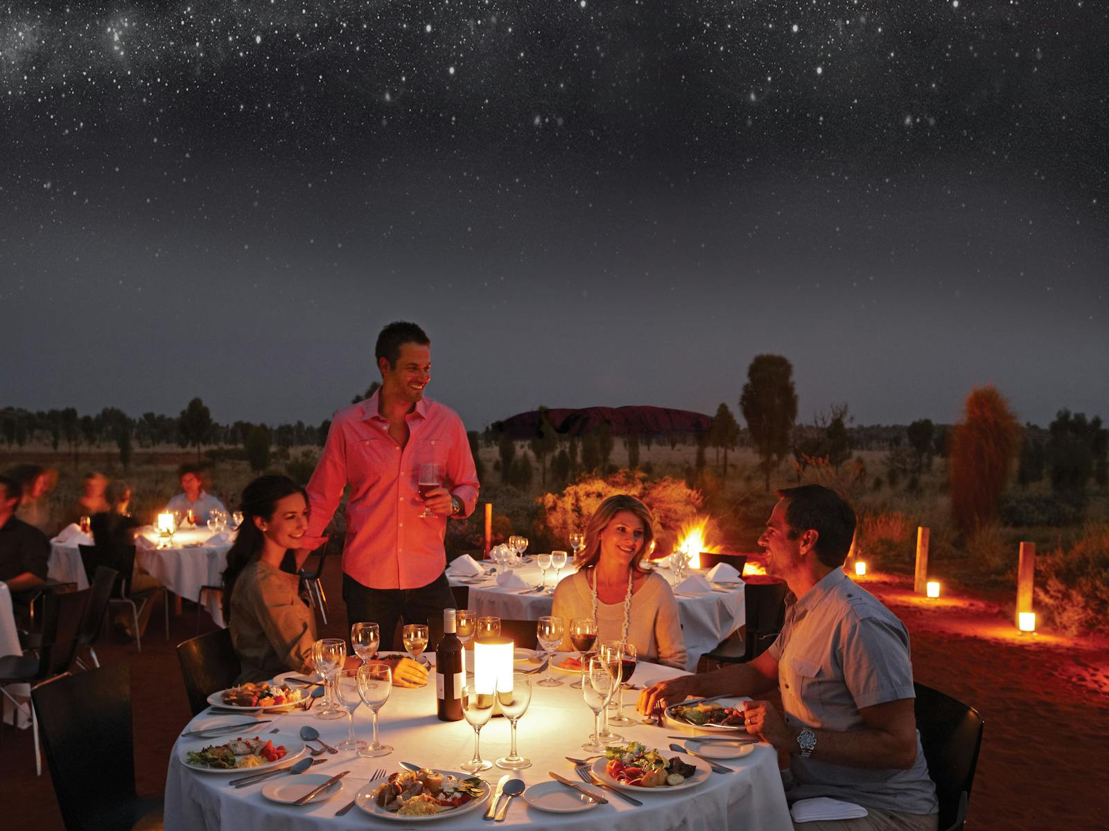 Dine under the stars at Sounds of Silence