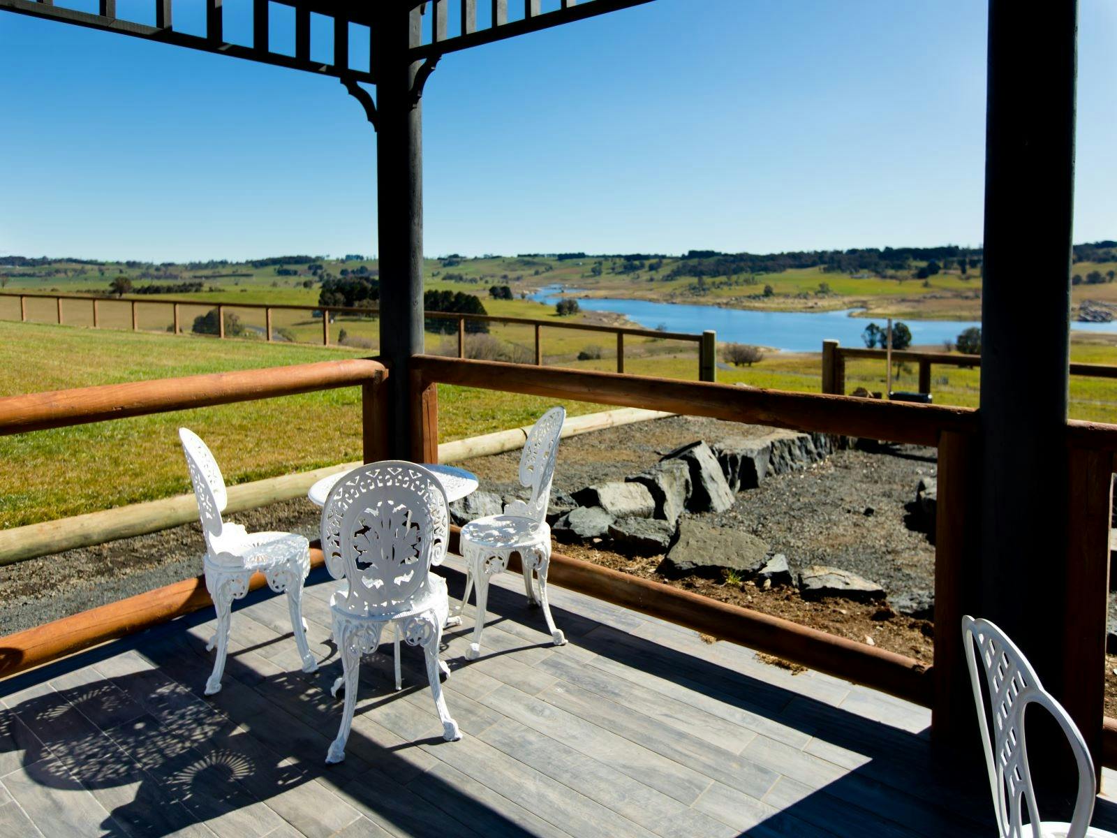 Perfect For Smaller Gatherings.   Perfect View!