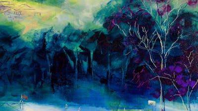 Late Afternoon, Wanniassa (detail) by Andy Sumner