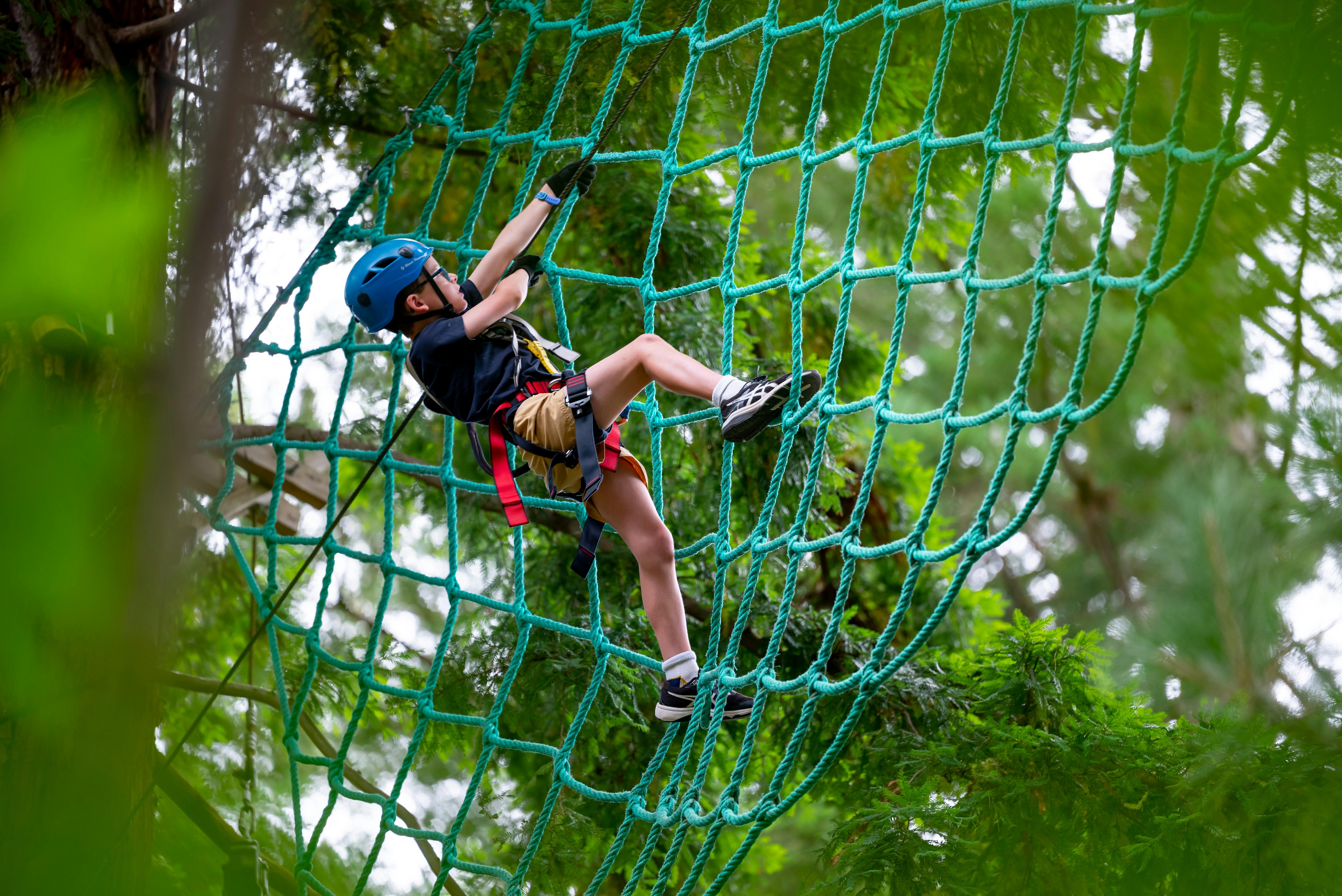 Treetops Hollybank High Ropes Course Family Fun
