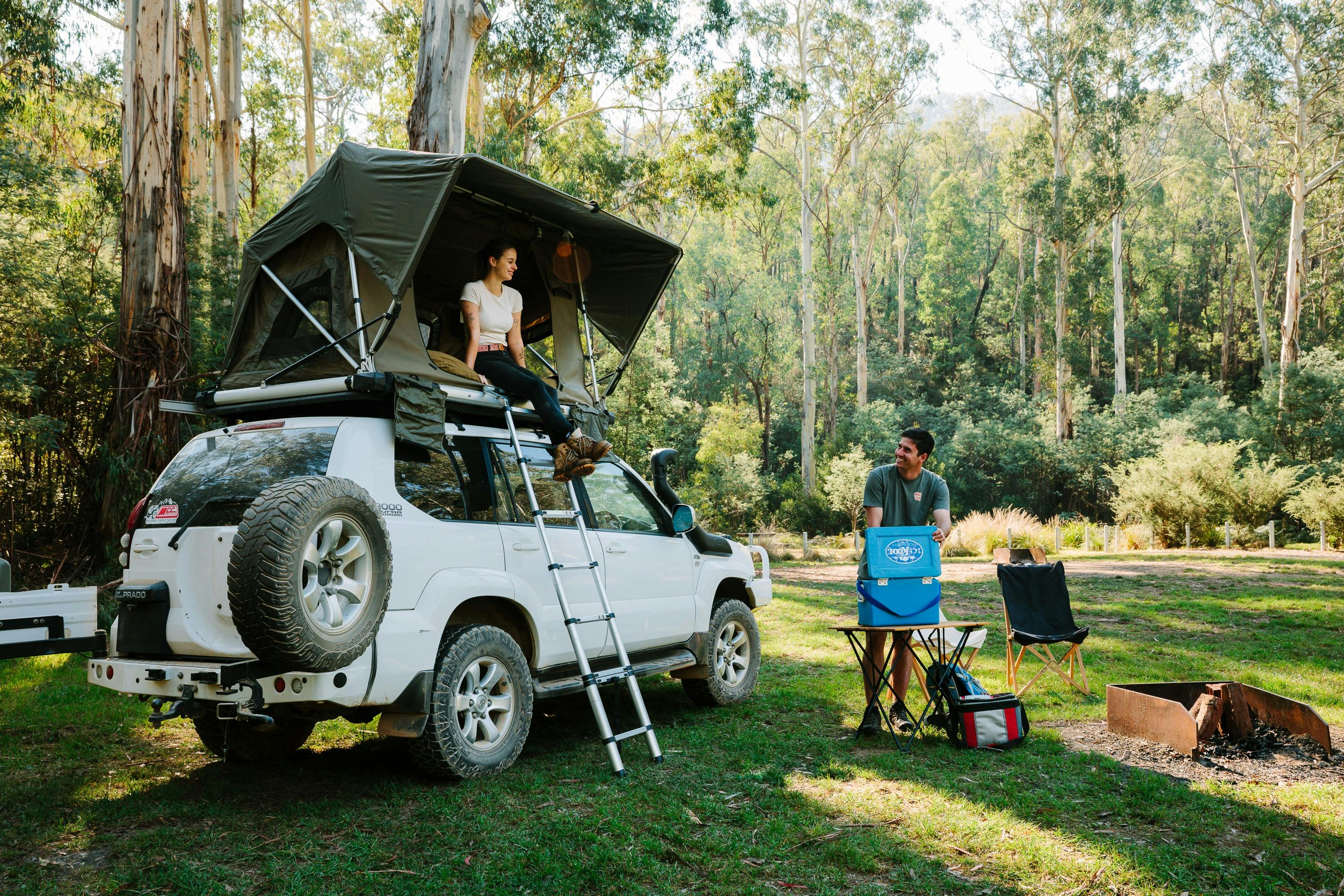 Choose from a range of campgrounds along the route, such as O'Toole's Campground