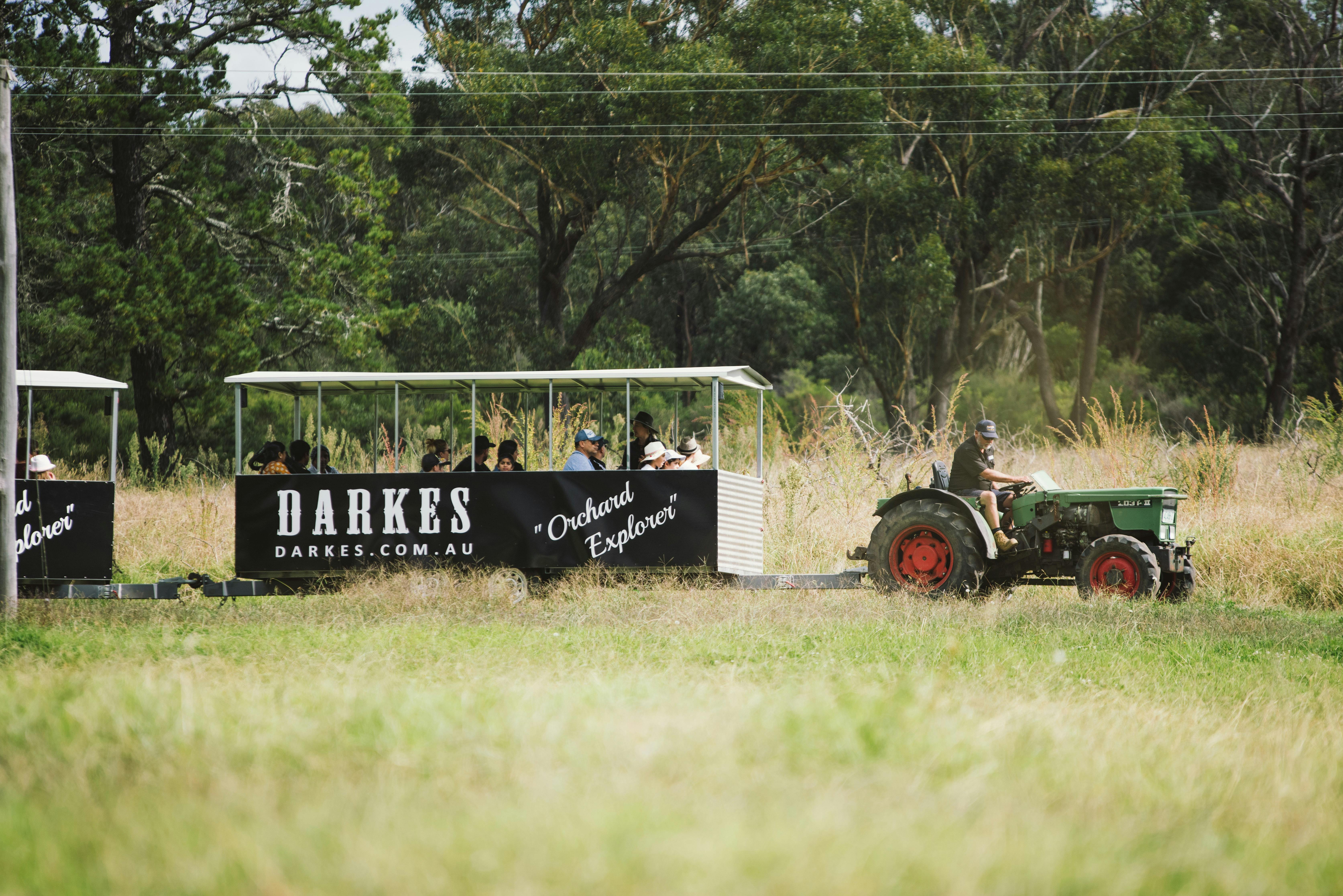 Darkes Tractor Train ride