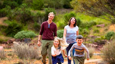 Take the kids on an outdoor adventure through Australia's unique landscapes-minutes from city centre