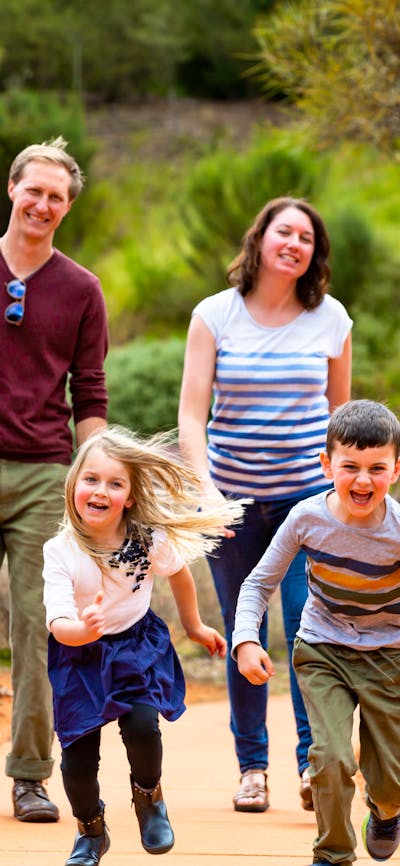 Take the kids on an outdoor adventure through Australia's unique landscapes-minutes from city centre