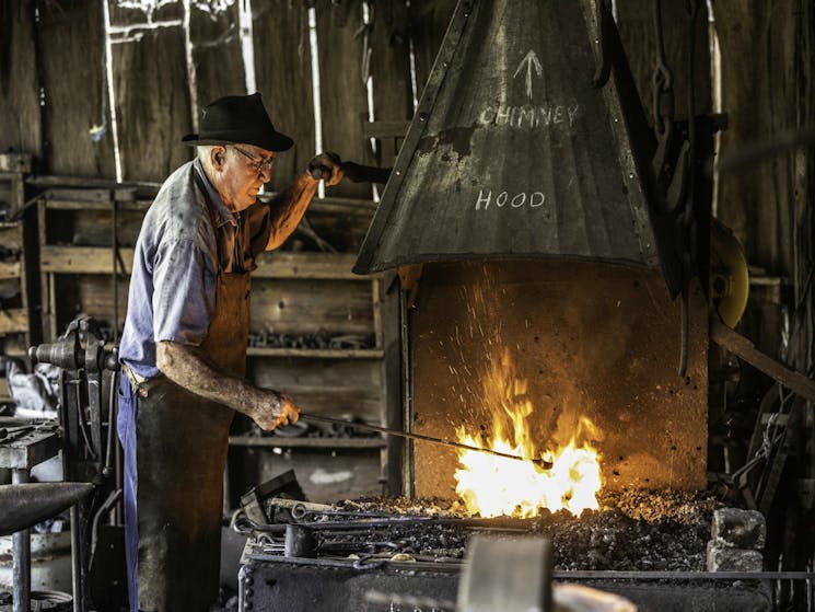 Blacksmith demonstrations