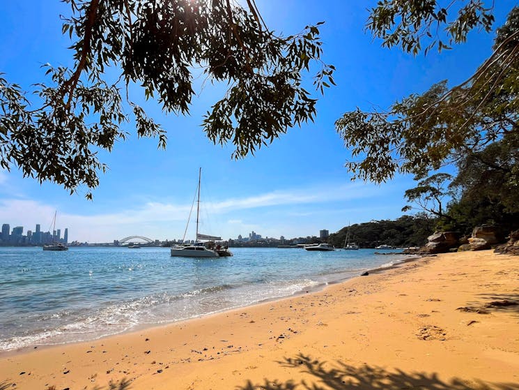 Stunning beaches with an iconic Sydney Harbour backdrop