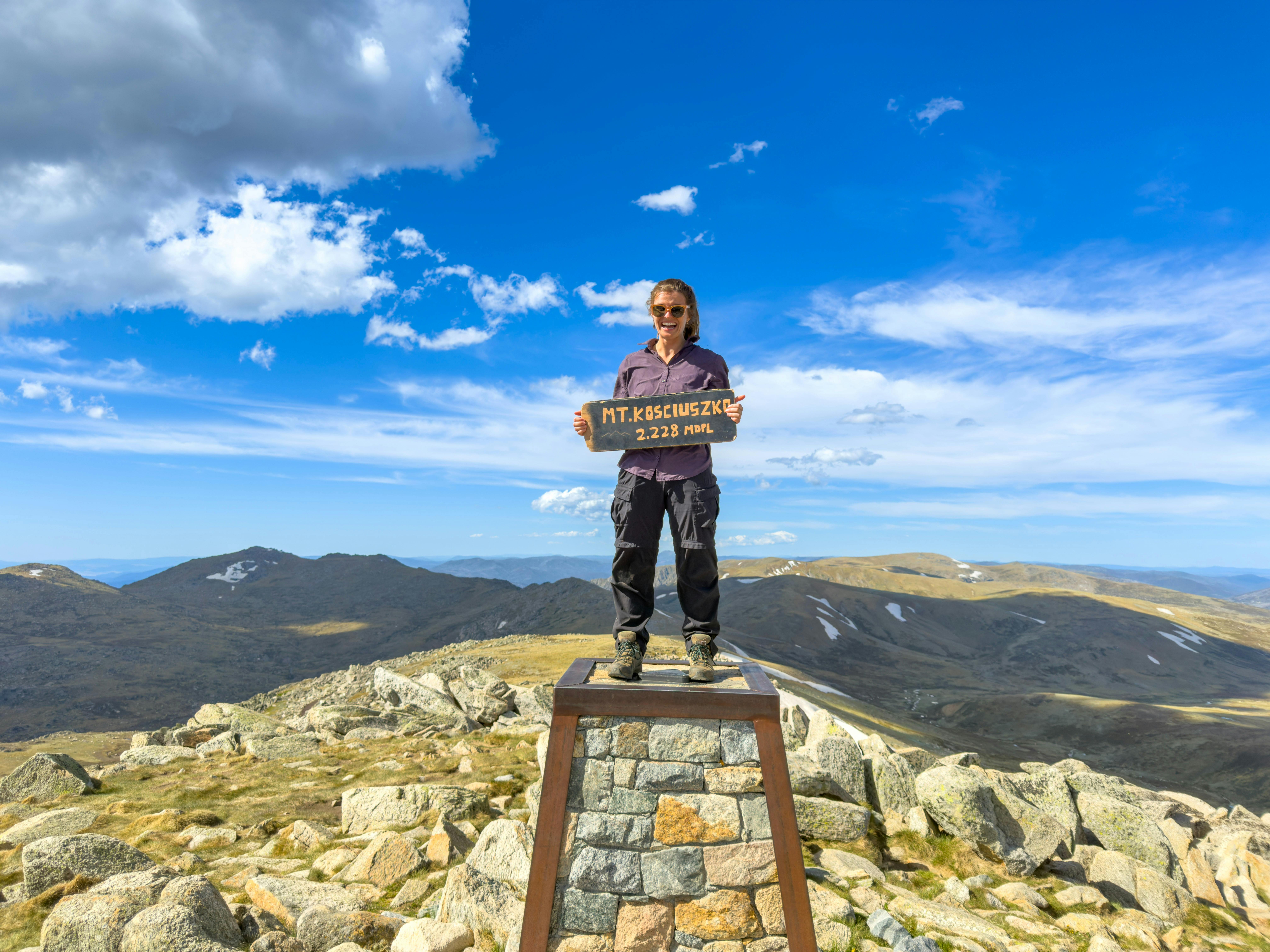 Mt Kosciuszko summit