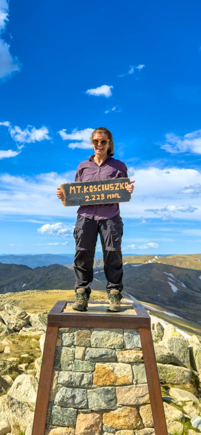 Mt Kosciuszko summit