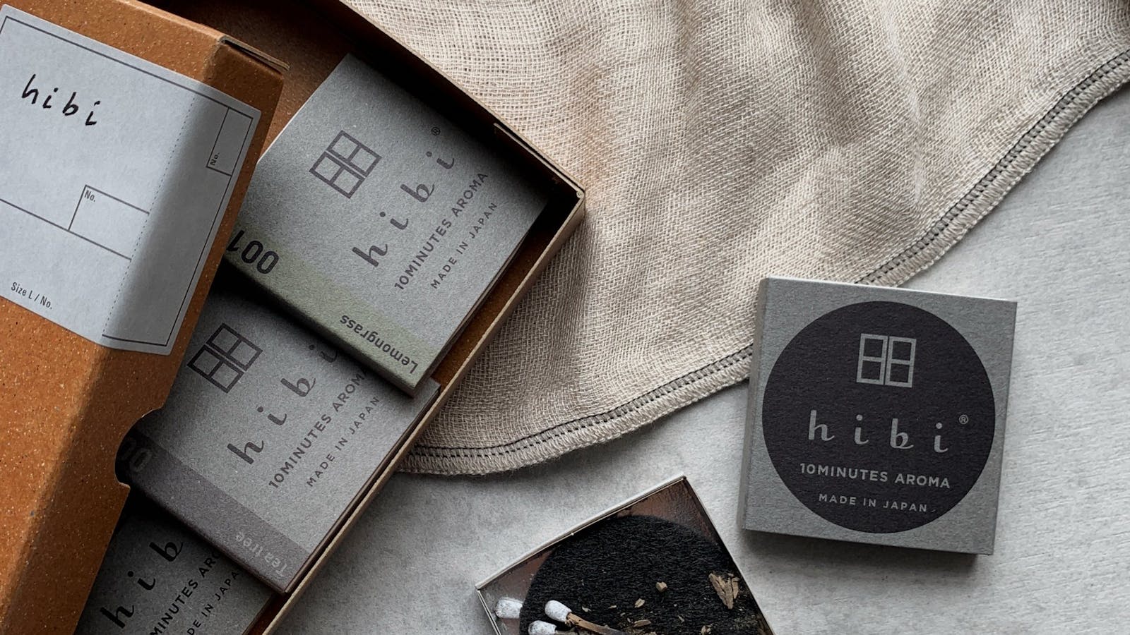 A world of beautiful homewares is collected at the maker, including Japanese incense brand, 'hibi'