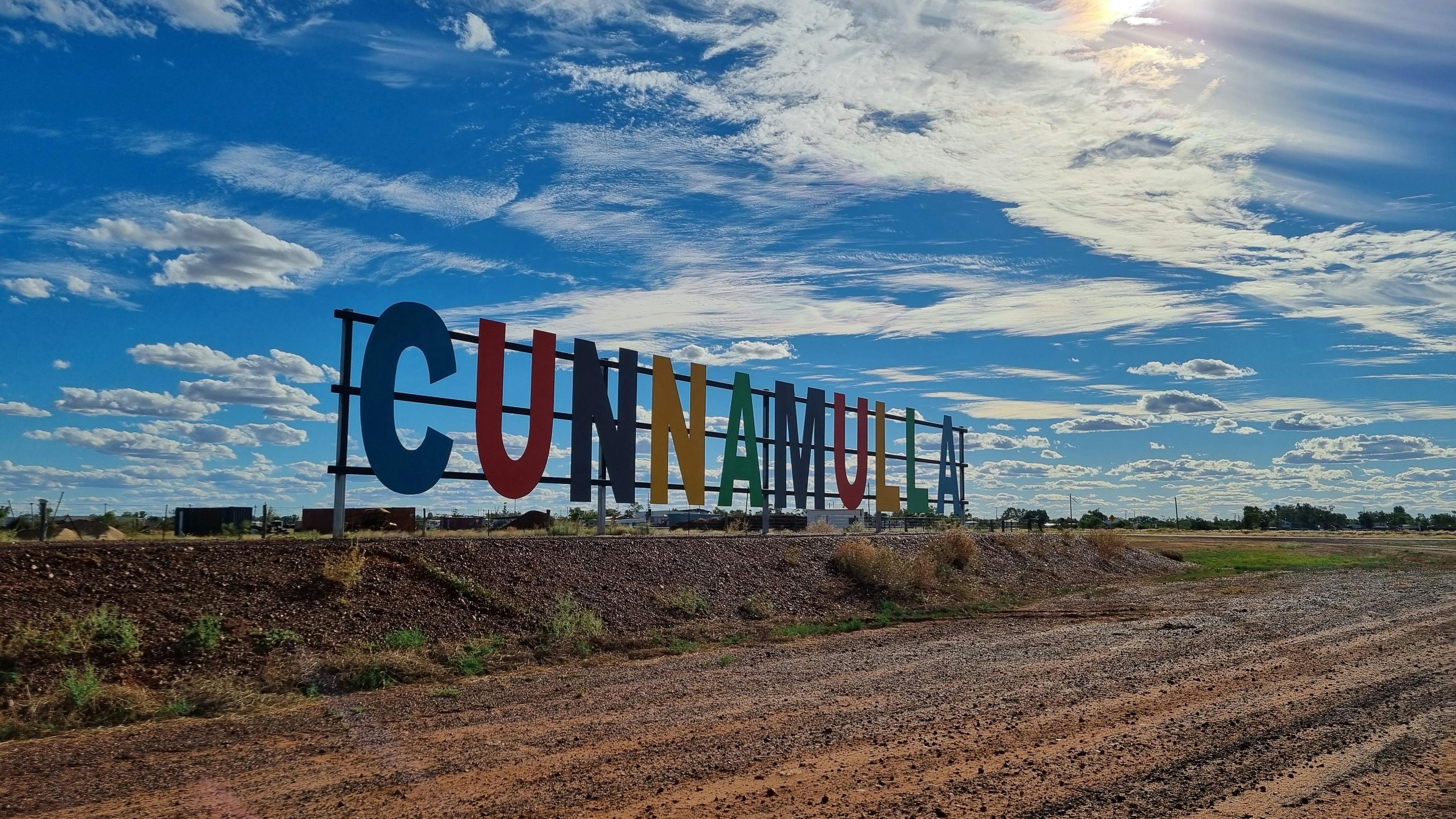 Cunnamulla Iconic Sign