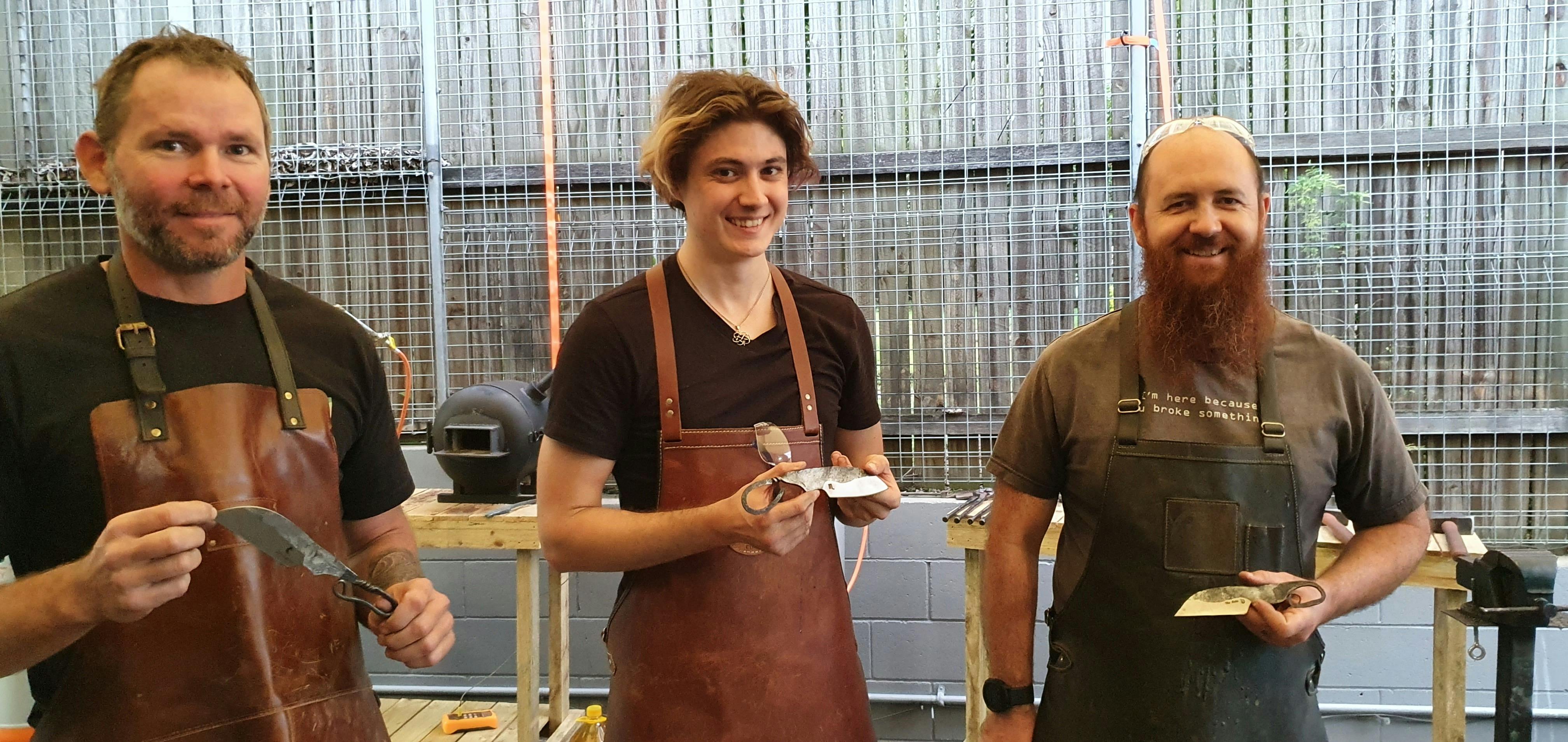 Beginner Blacksmith Blade Classes Brisbane