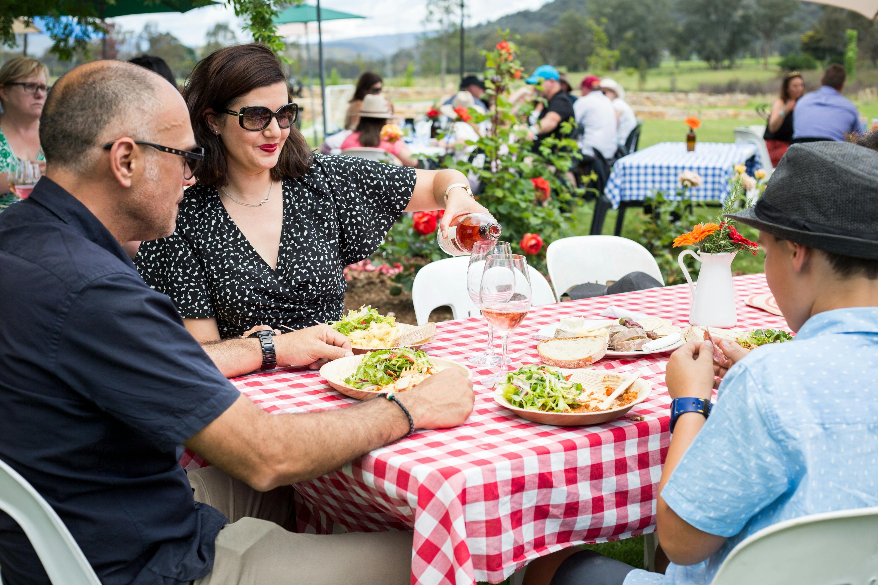 Family festival lunch