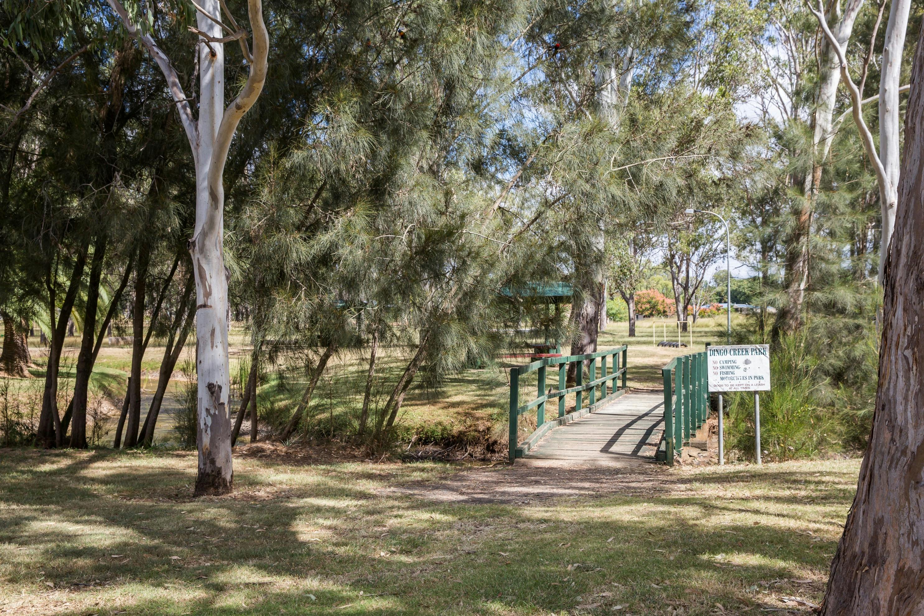 Bridge at Dingo Creek park