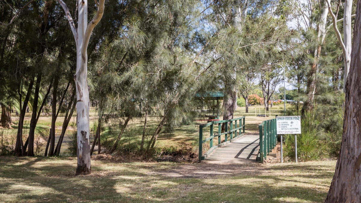 Bridge at Dingo Creek park