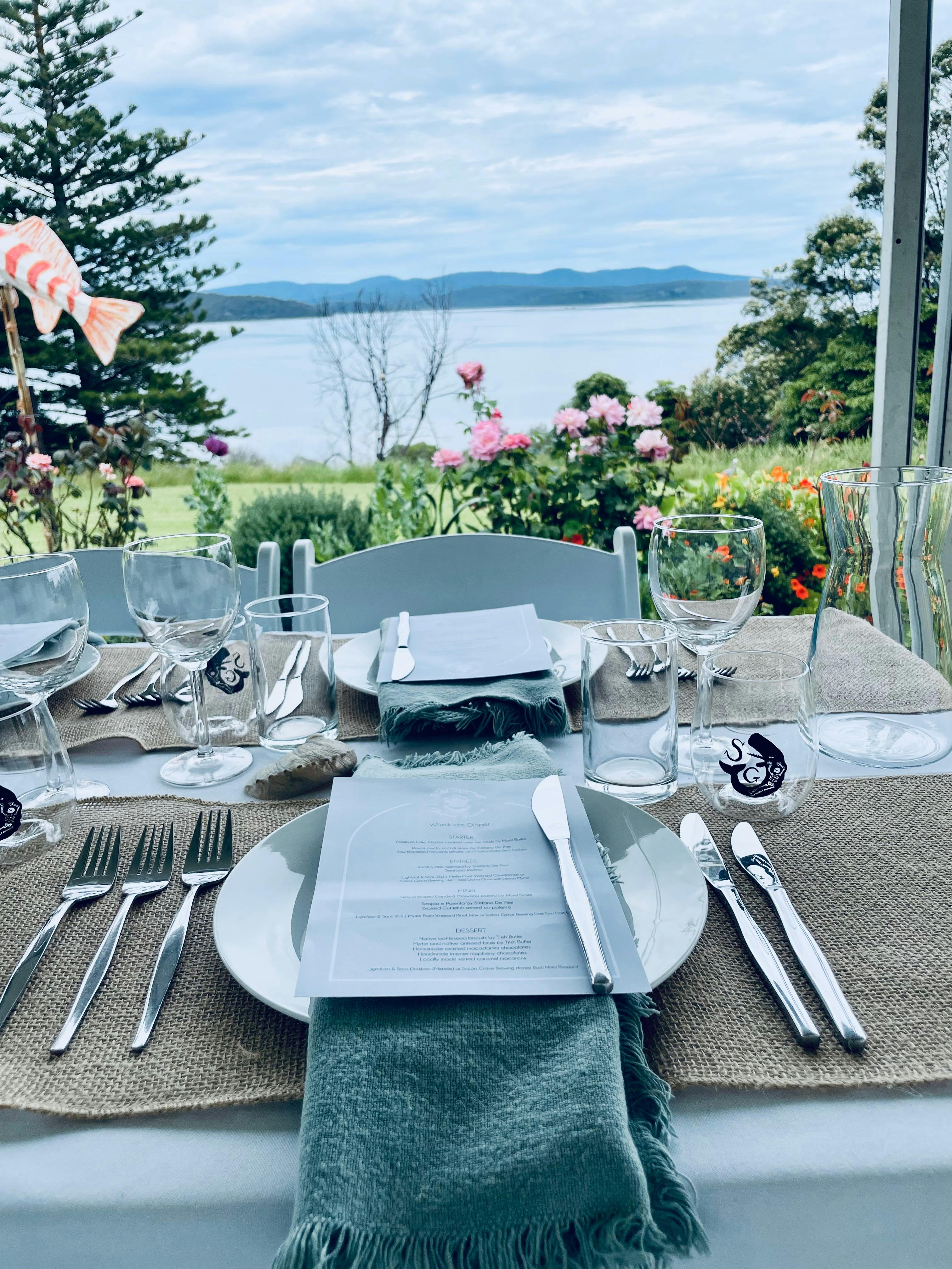 Our team are able to come in and style your reception