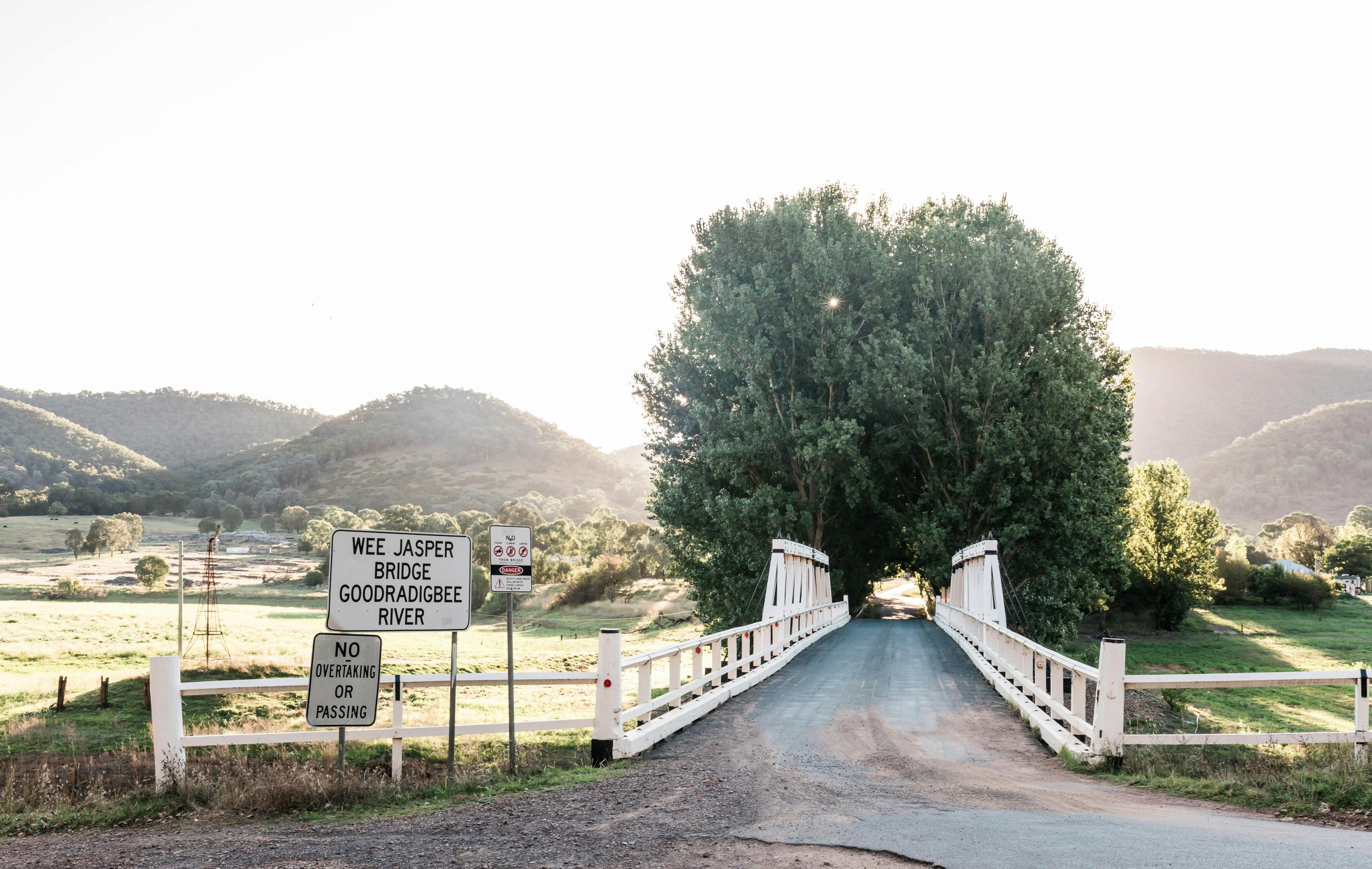 Wee Jasper Bridge over Goodradigbee River