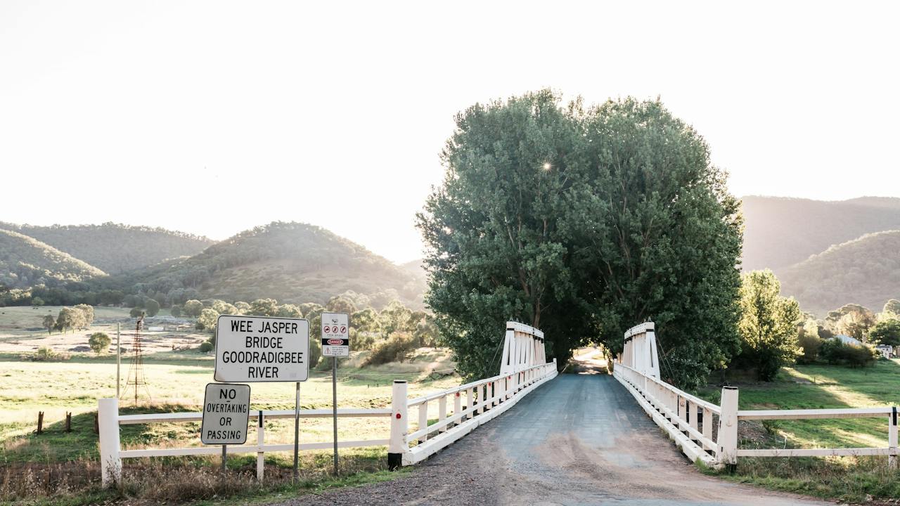 Wee Jasper Bridge over Goodradigbee River