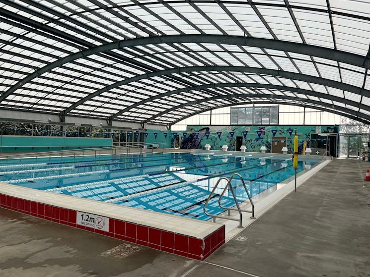 25m Lap Pool from south east corner
