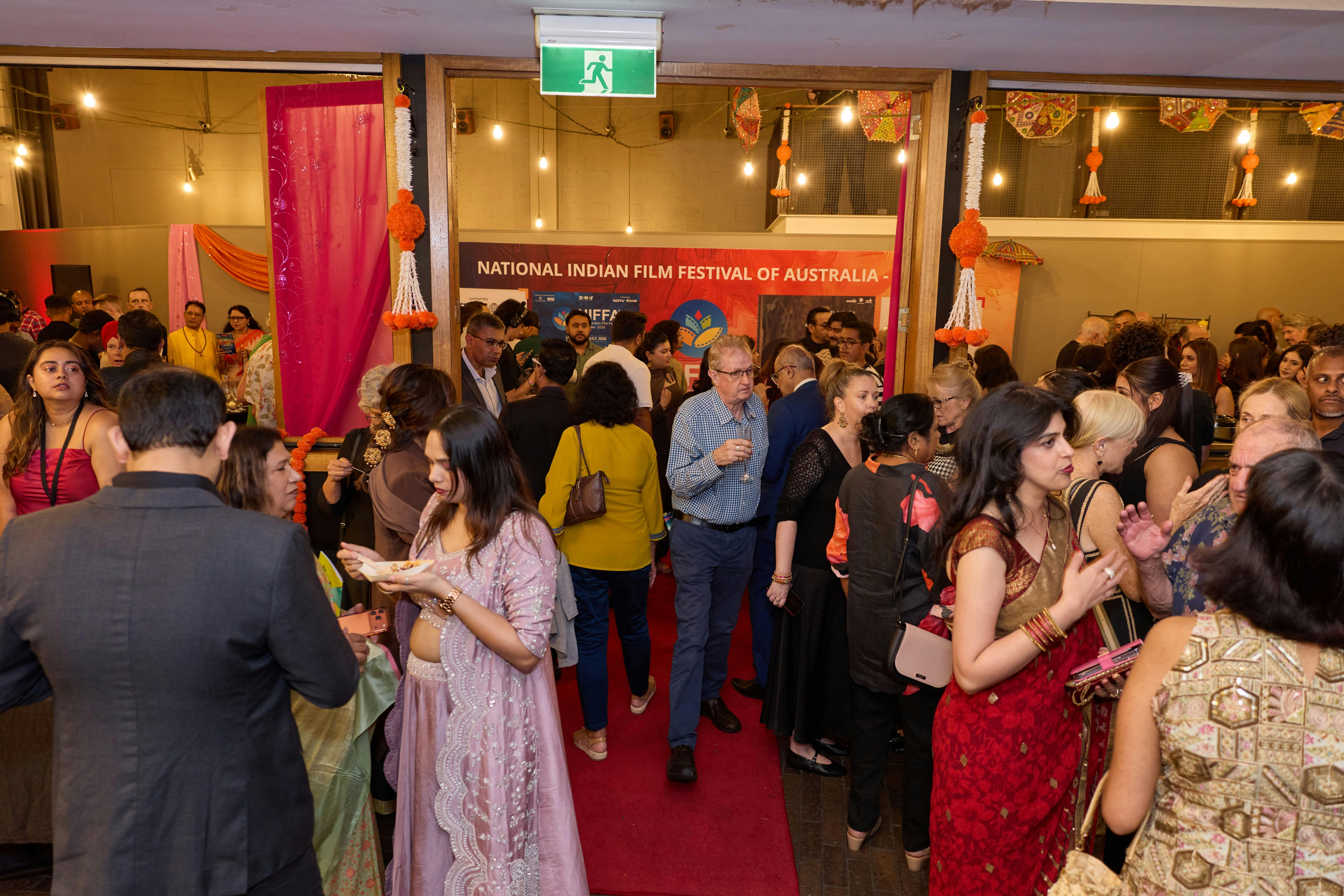 A photo of the attendees at the opening night ceremony in Sydney