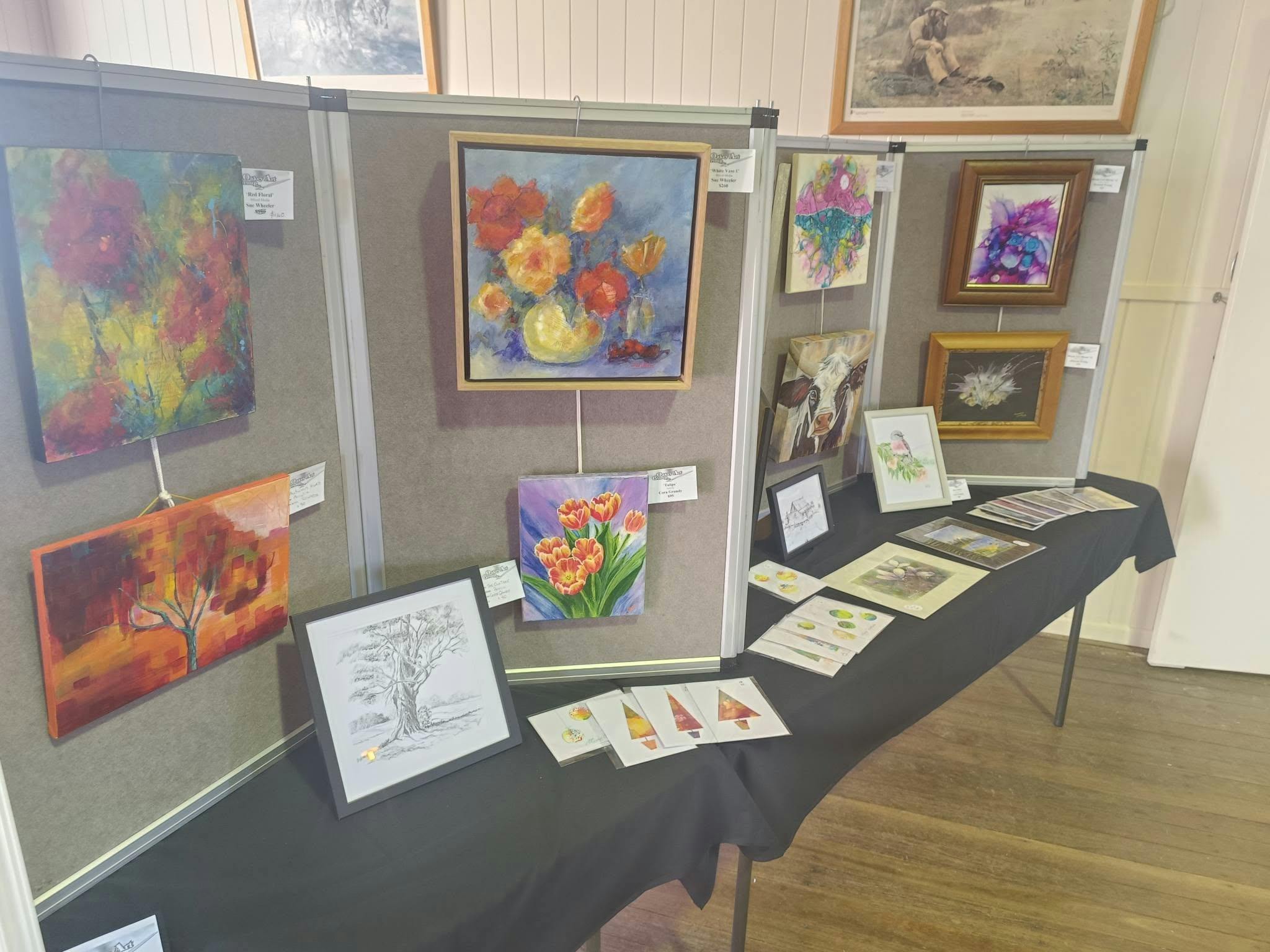 Oakey Art Exhibition held 17th-25 October 2026.  All welcome!