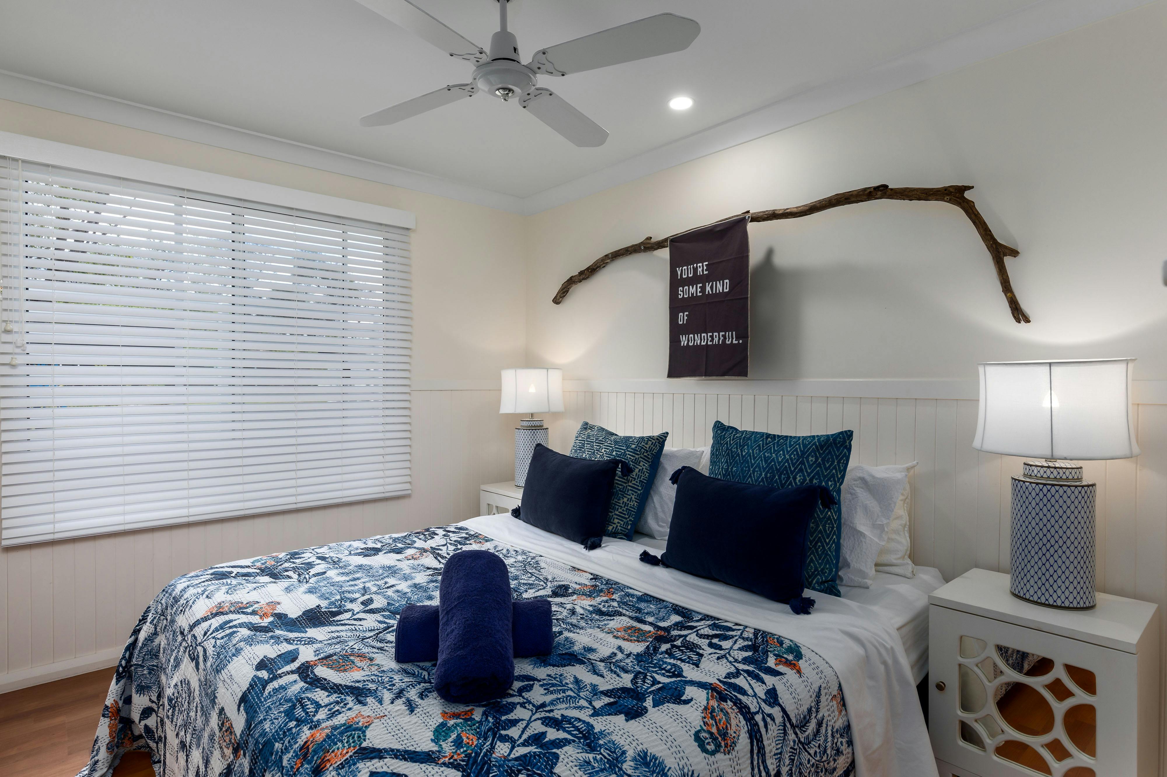 The Cove Jervis Bay - Surf Shack Master Bedroom