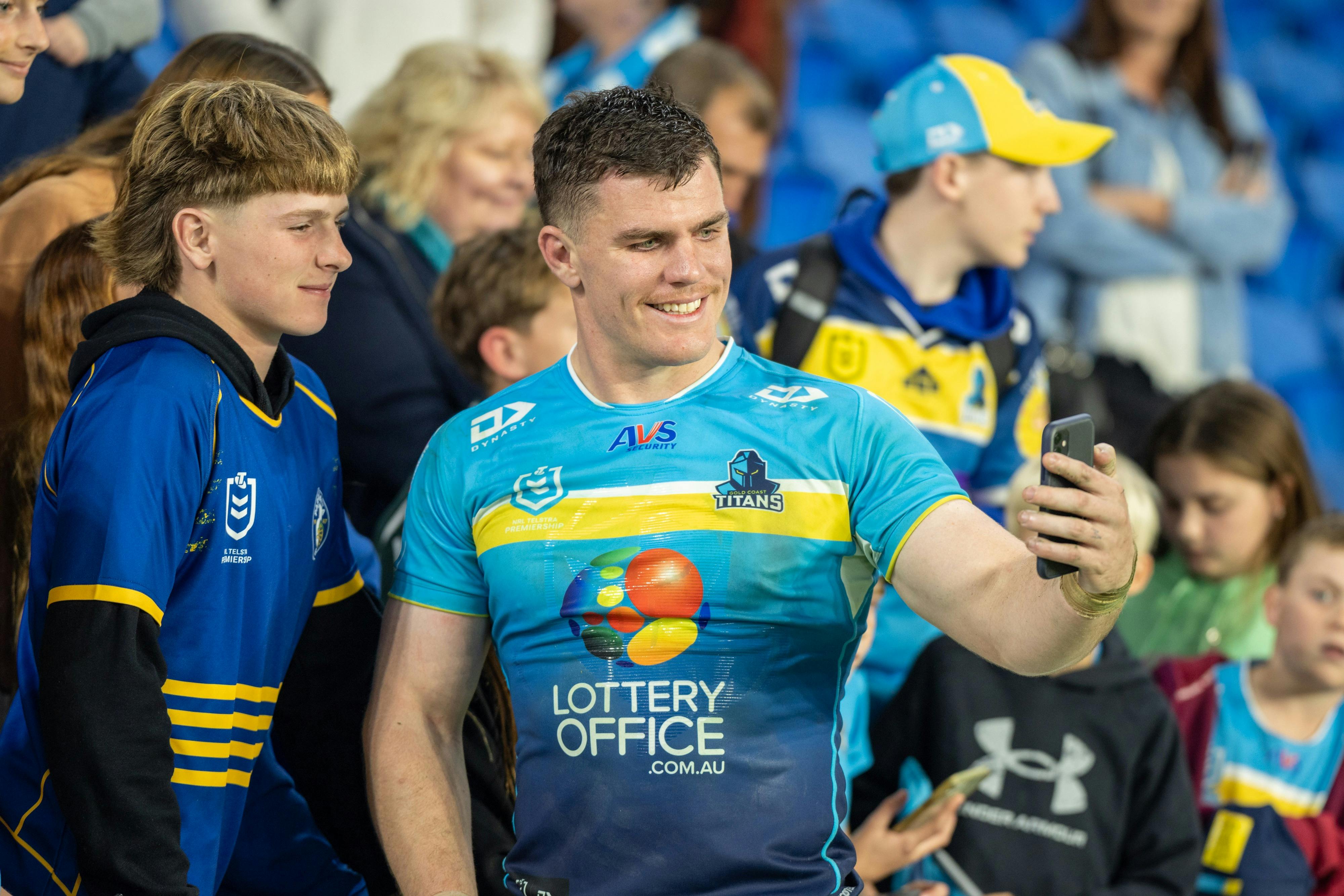 Gold Coast Titans fan interaction