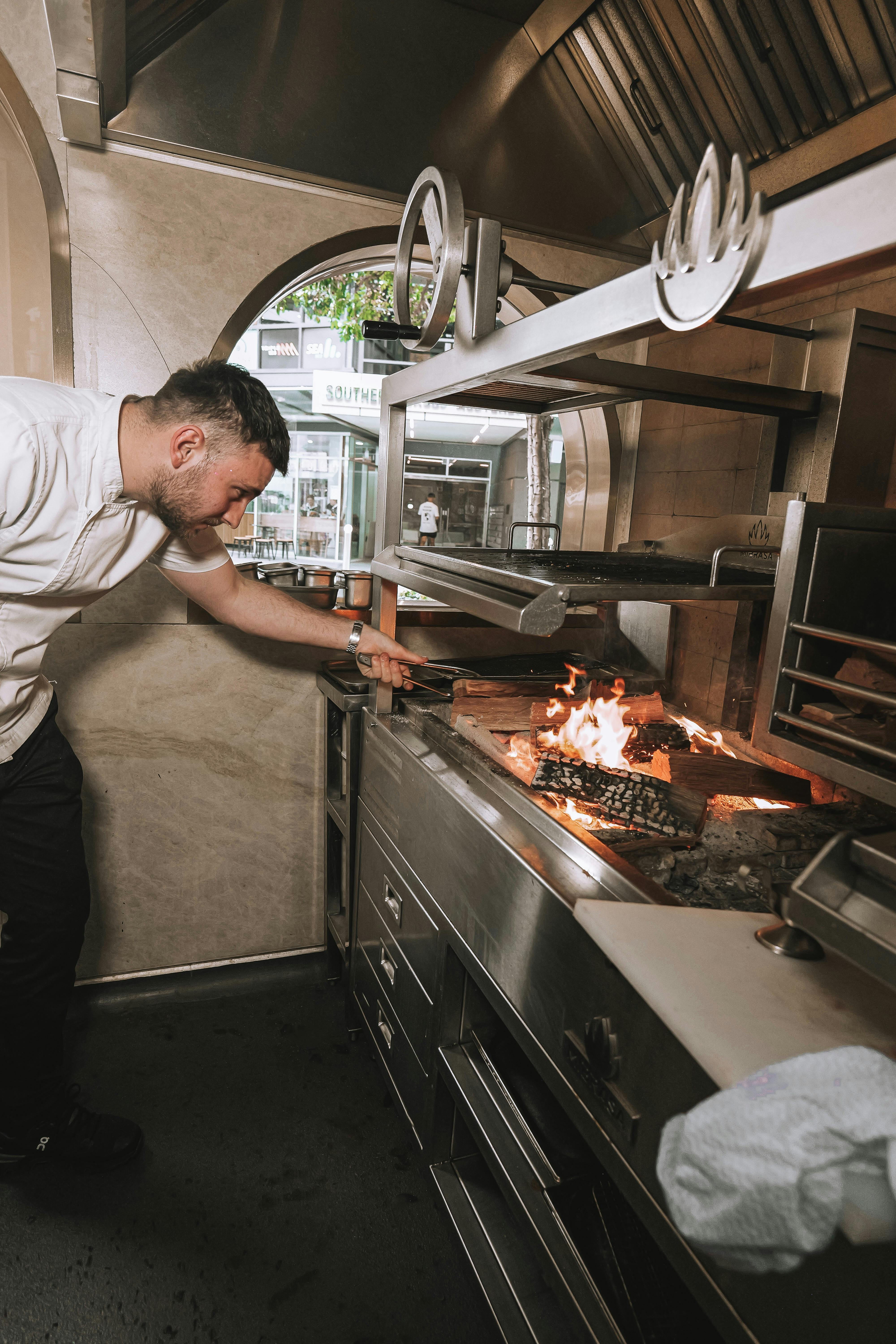 Our one of a kind in Australia charcoal grill