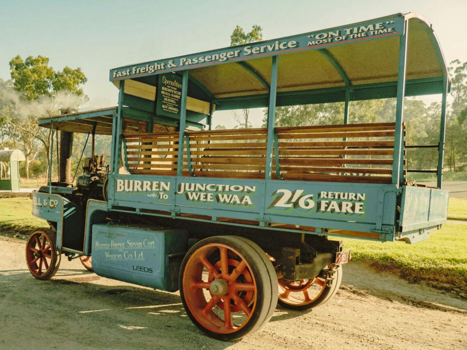 A vintage truck