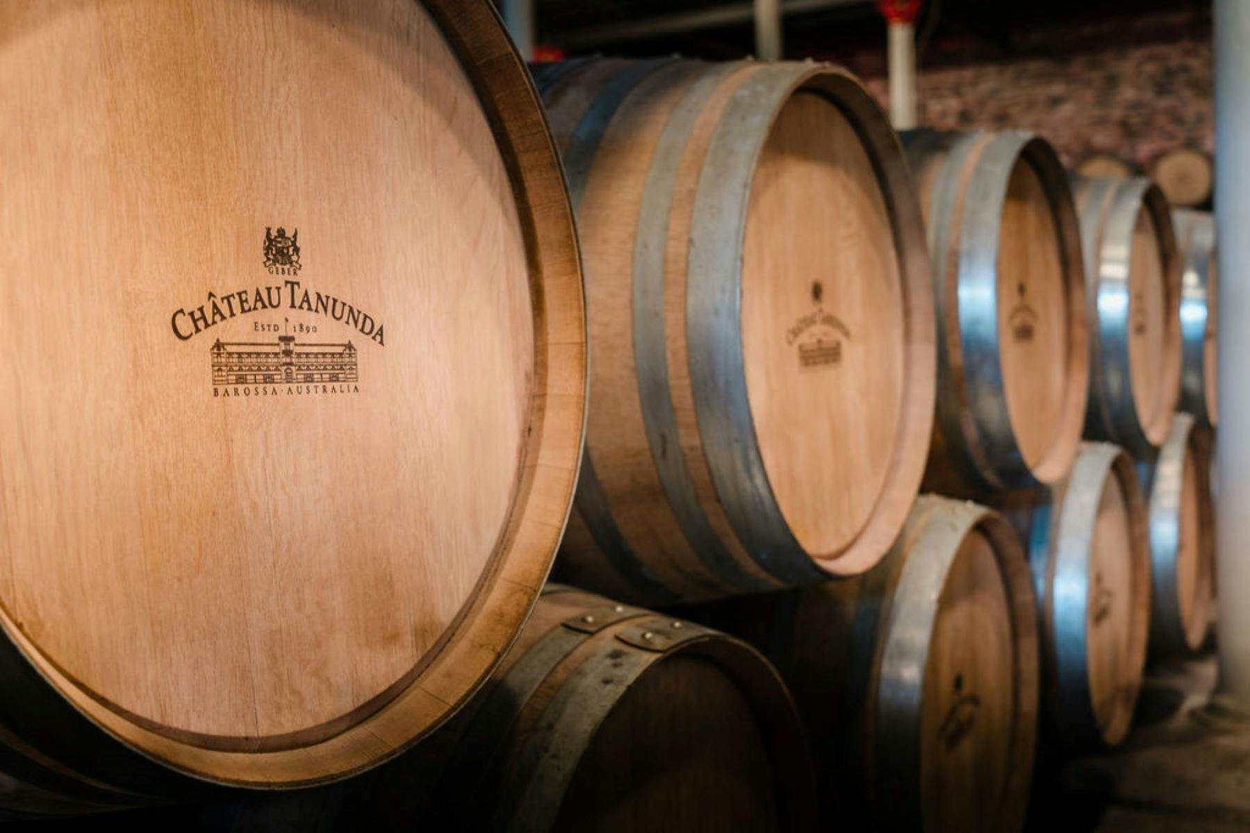 Wine barrels