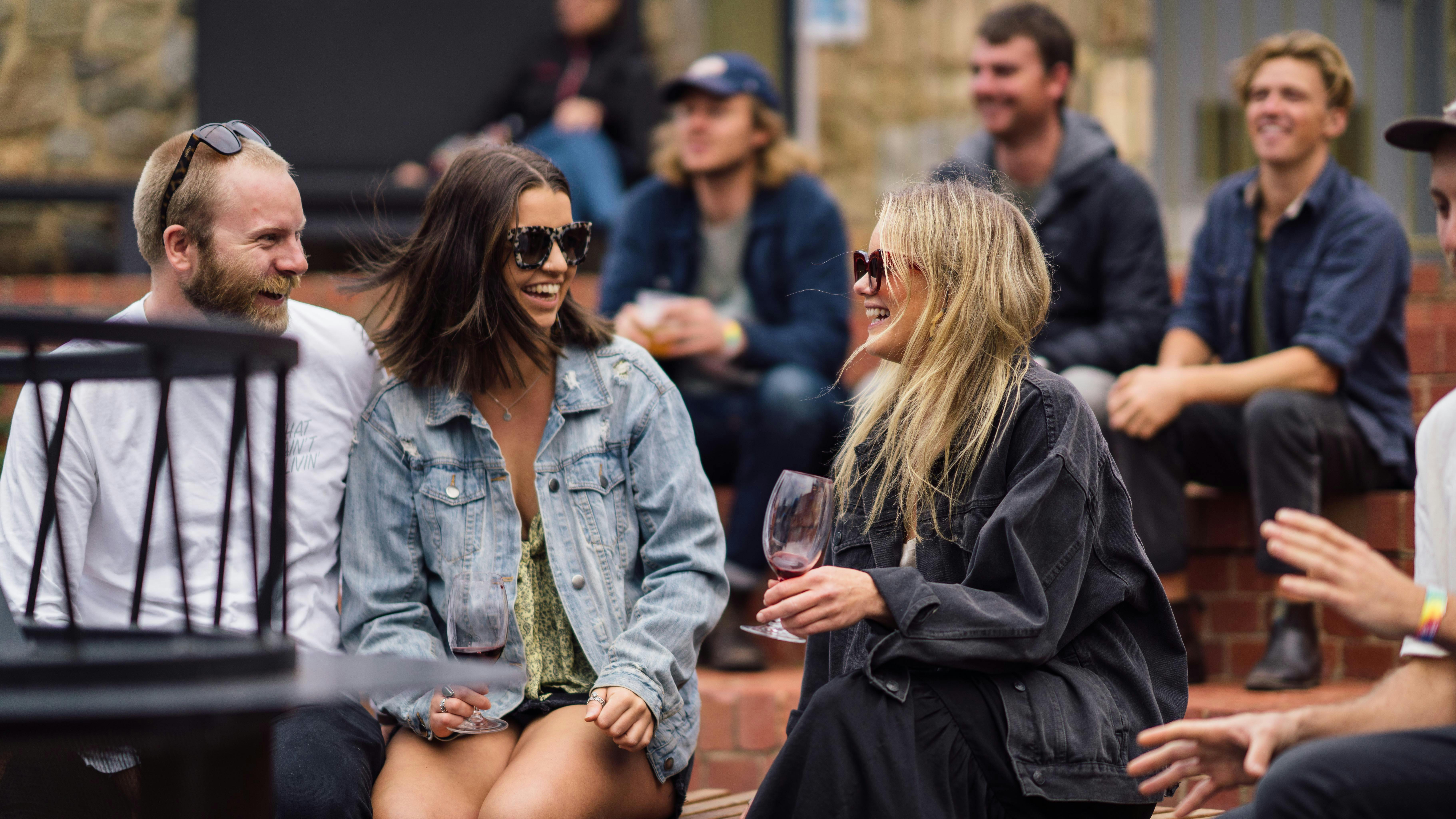 Relax with friends at the Alpine Bar