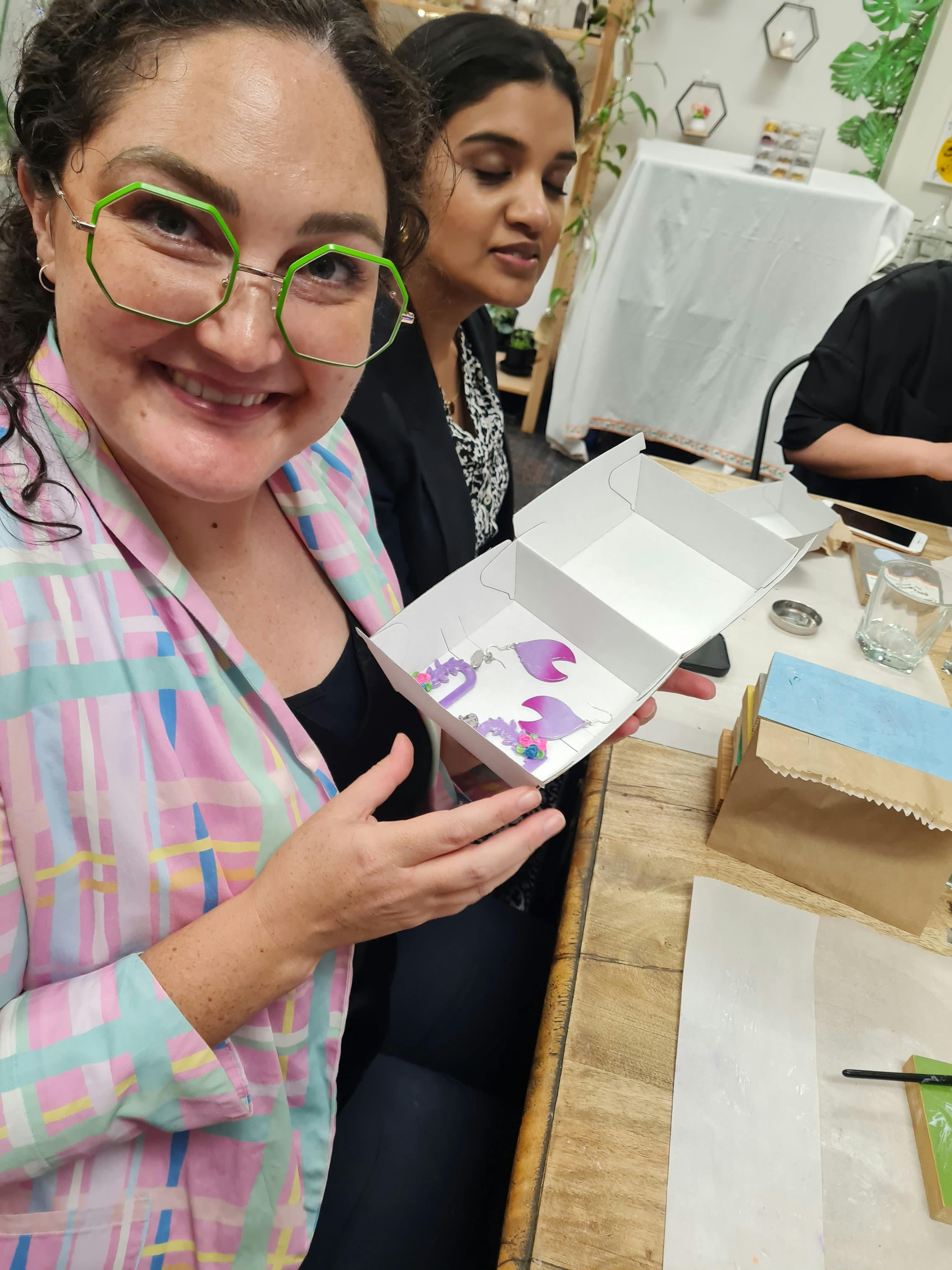 Polymer Clay Earring Workshop