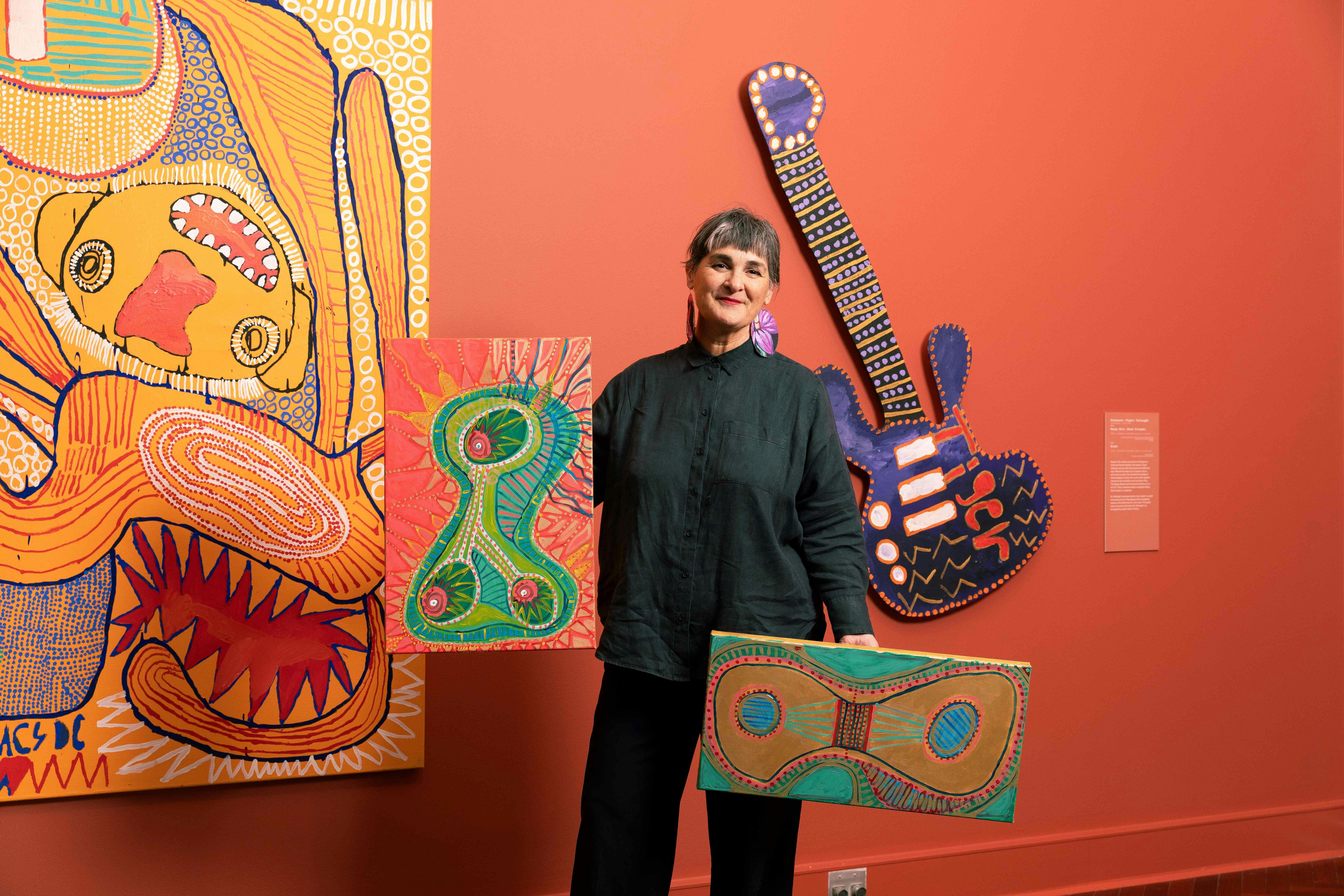 Medieval to Metal Art Bites:  Guitars in Art with Pauline O'Shannessy-Dowling