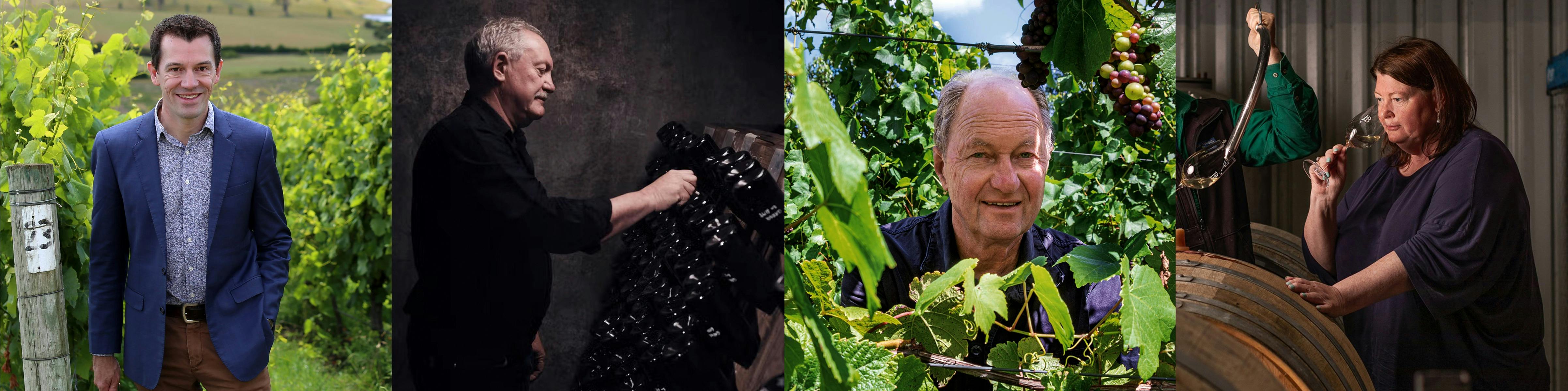 Tyson Stelzer, Ed Carr, Andrew Pirie and Natalie Fryar