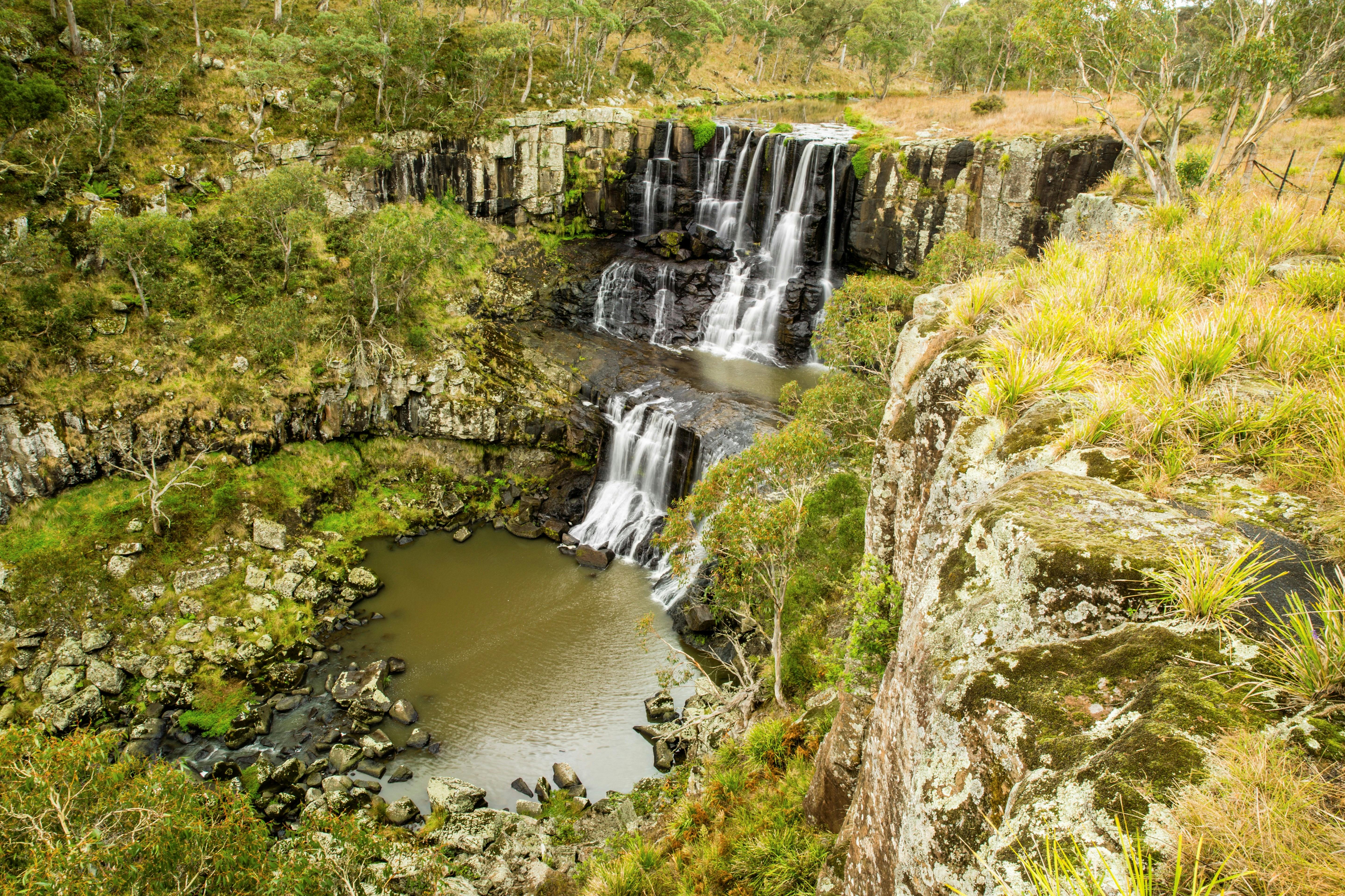 Ebor Falls - a waterfall along Waterfall Way