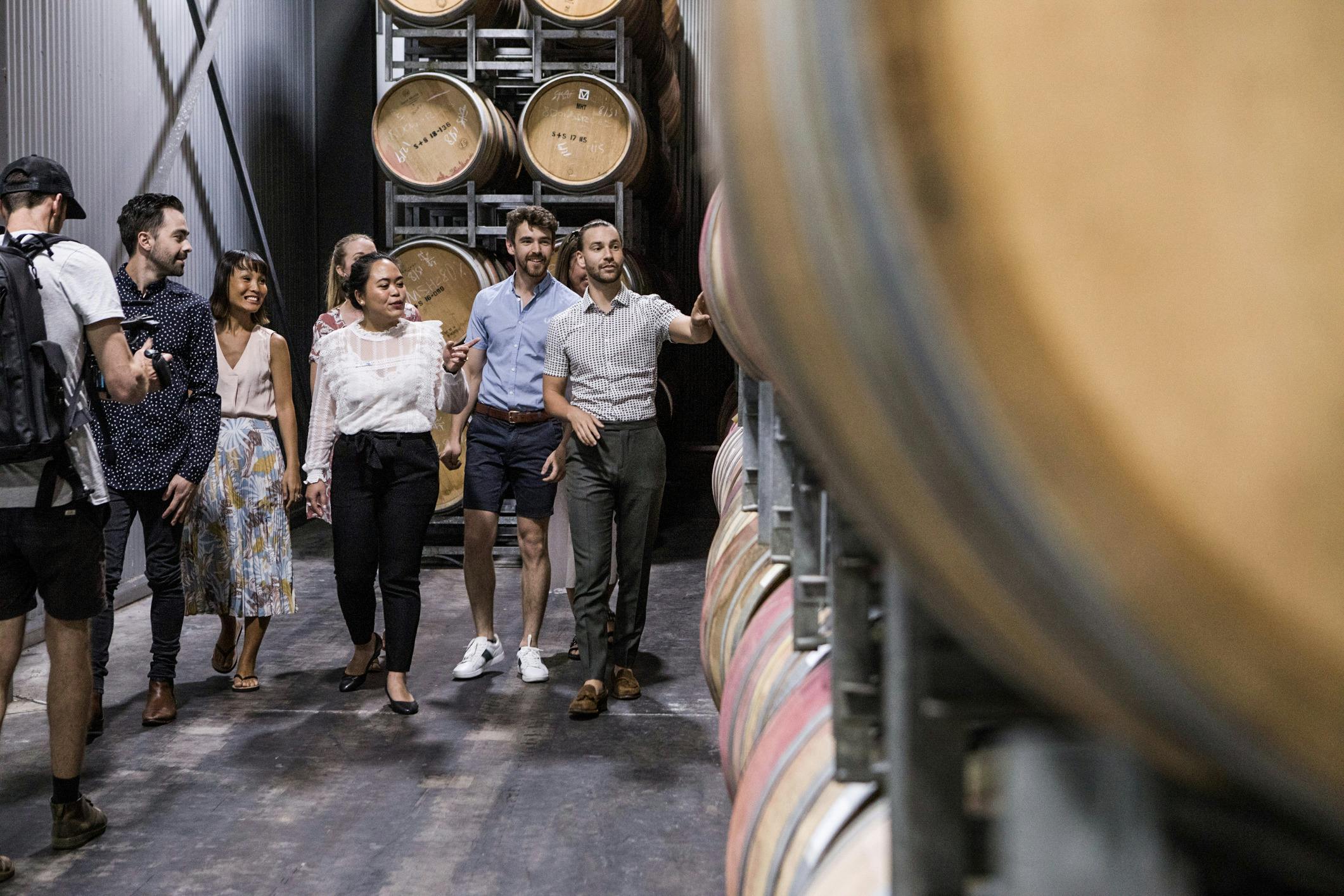 Shaw + Smith Balhannah Tour - Barrel Shed