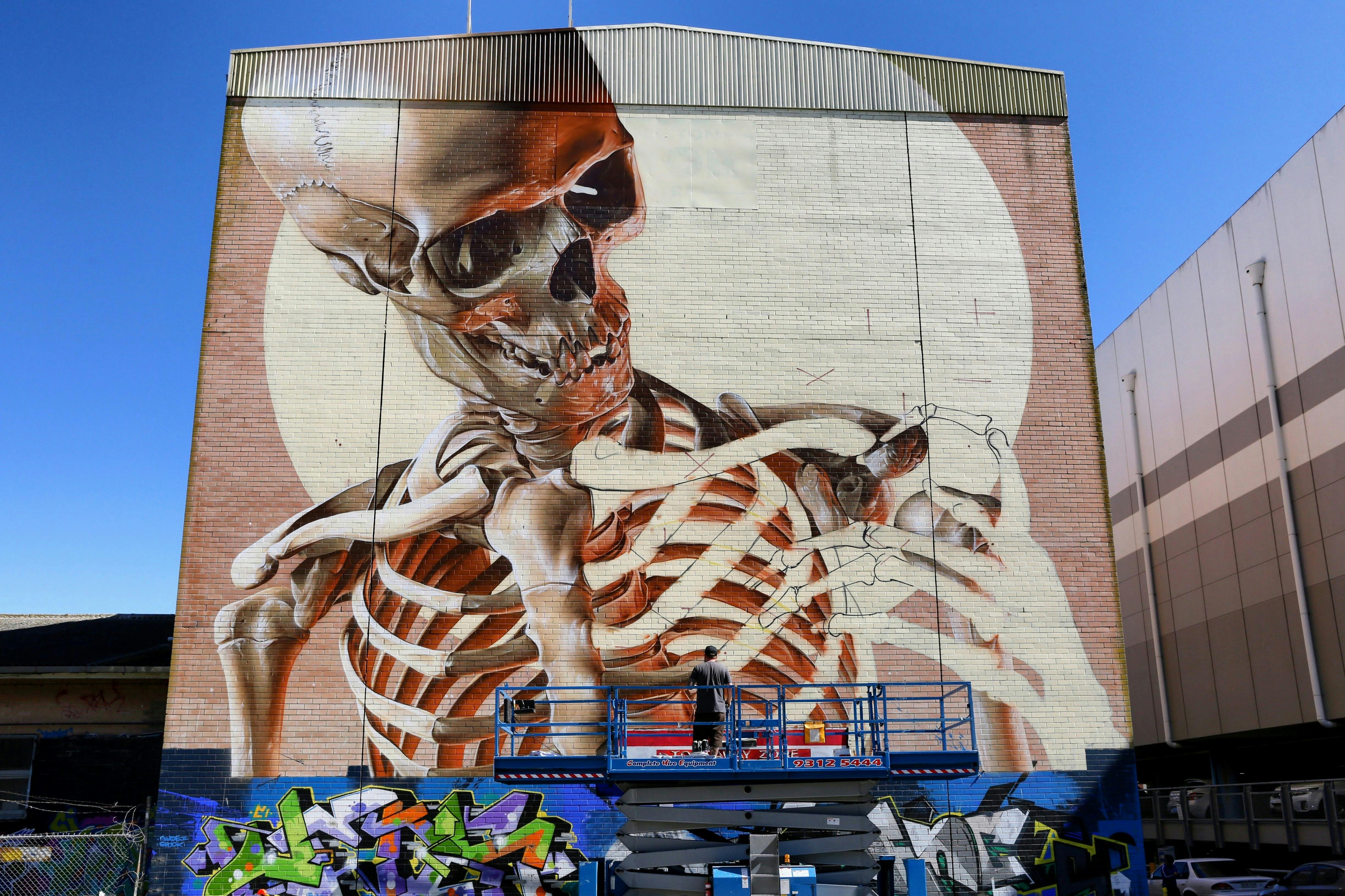 SMUG - Untitled, Frankston City street art