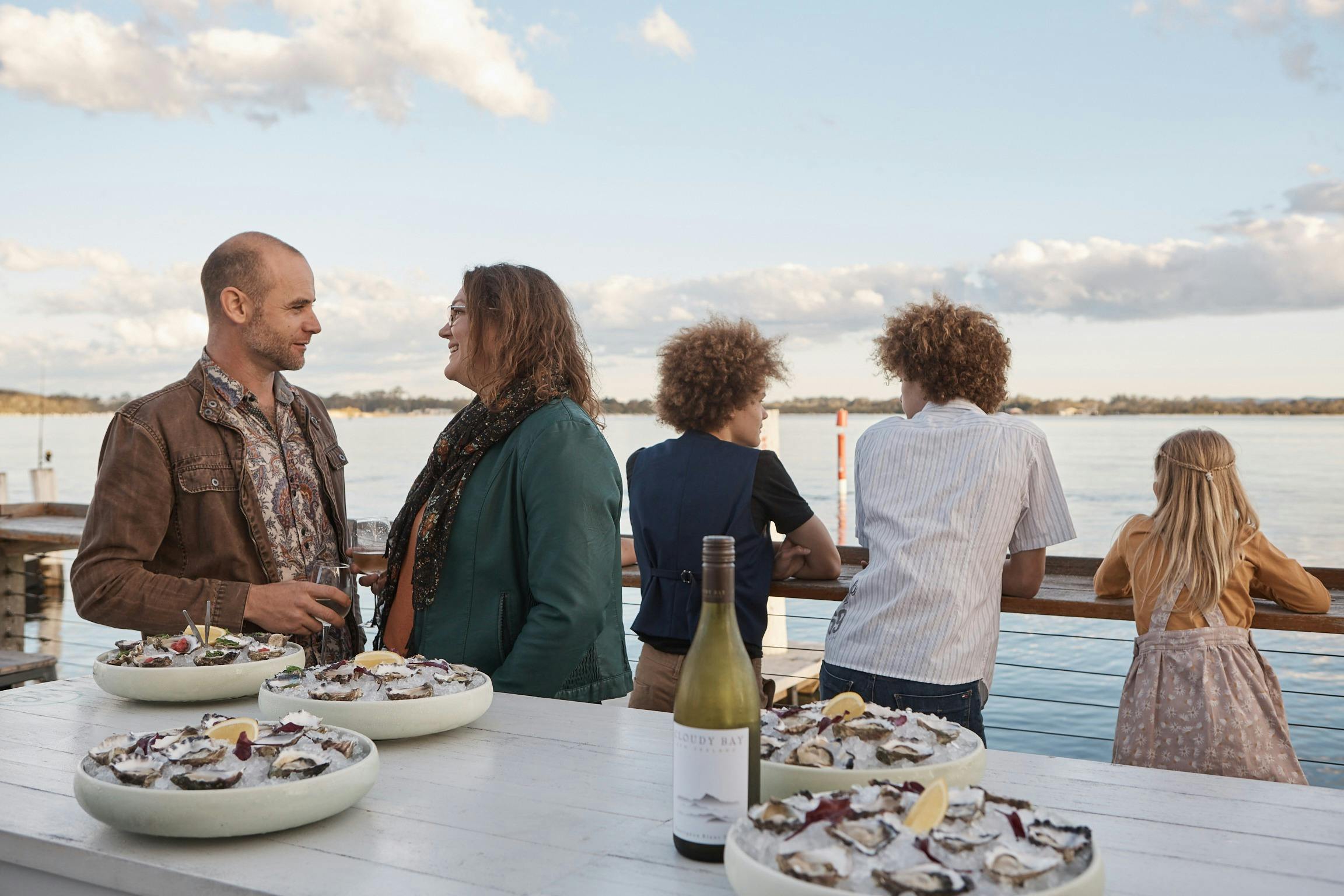 view the best sunsets on Wallis Lake