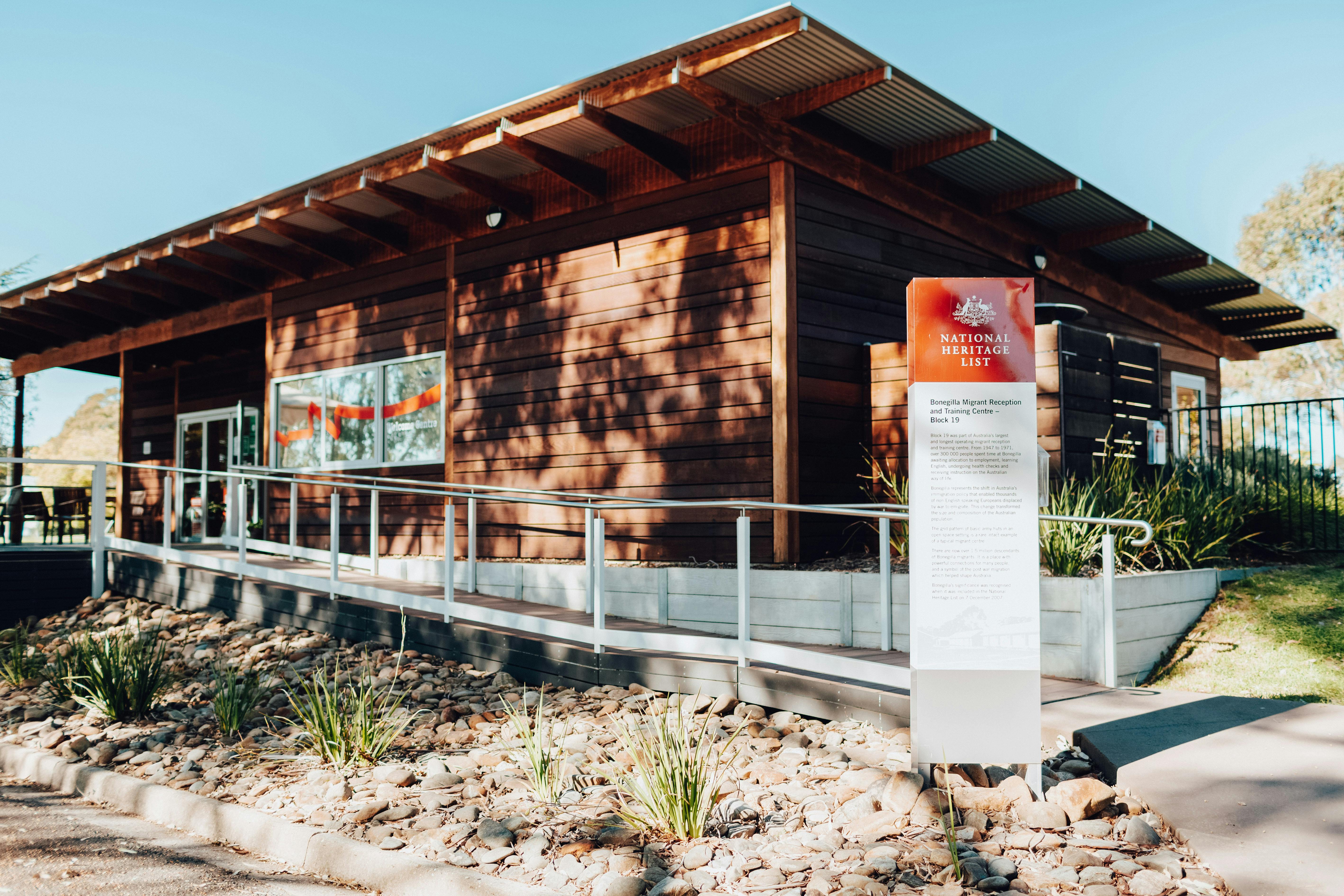 Bonegilla Migrant Experience exterior