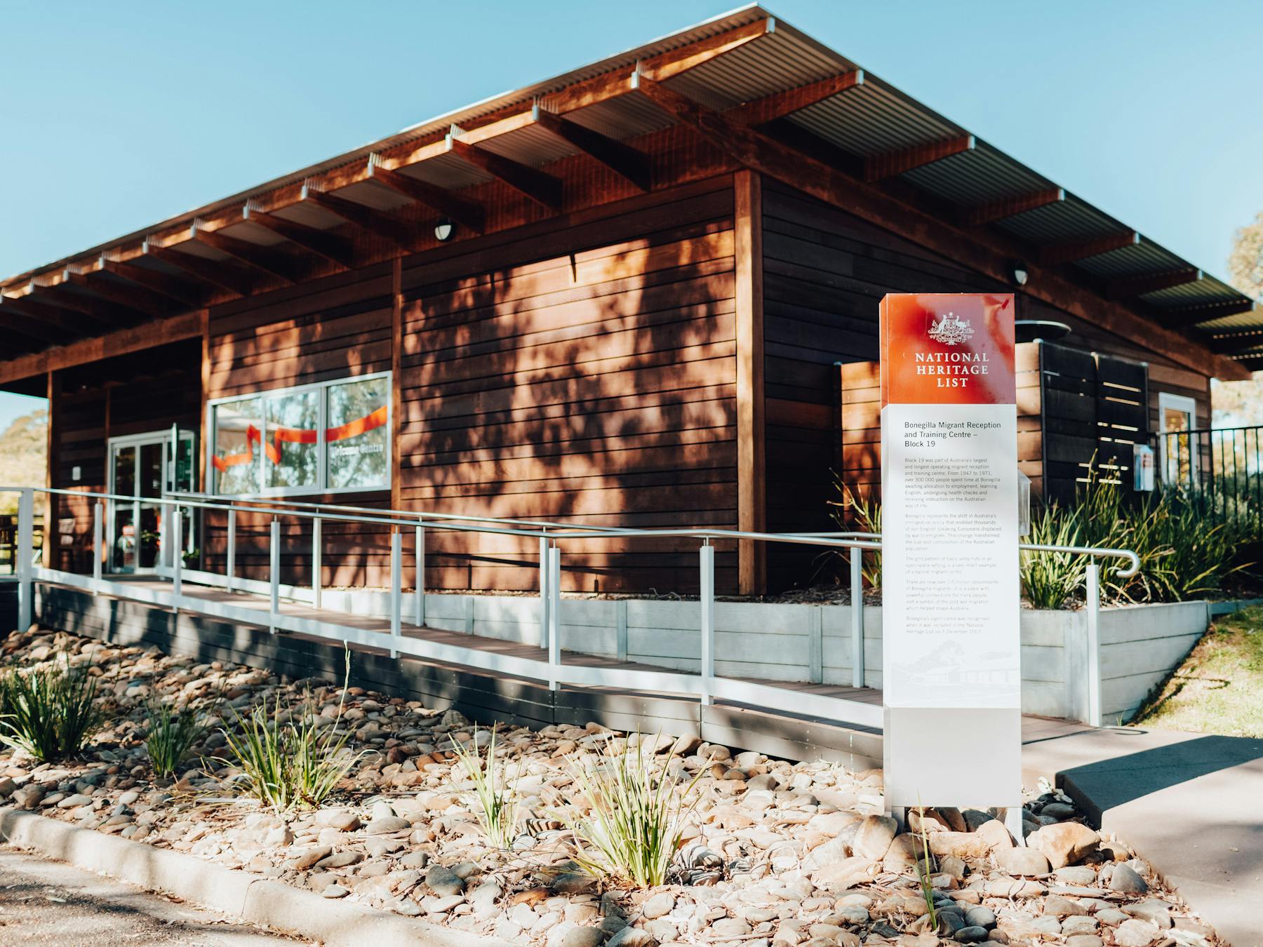 Bonegilla Migrant Experience exterior