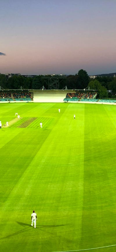 PM's XI Cricket at Manuka Oval